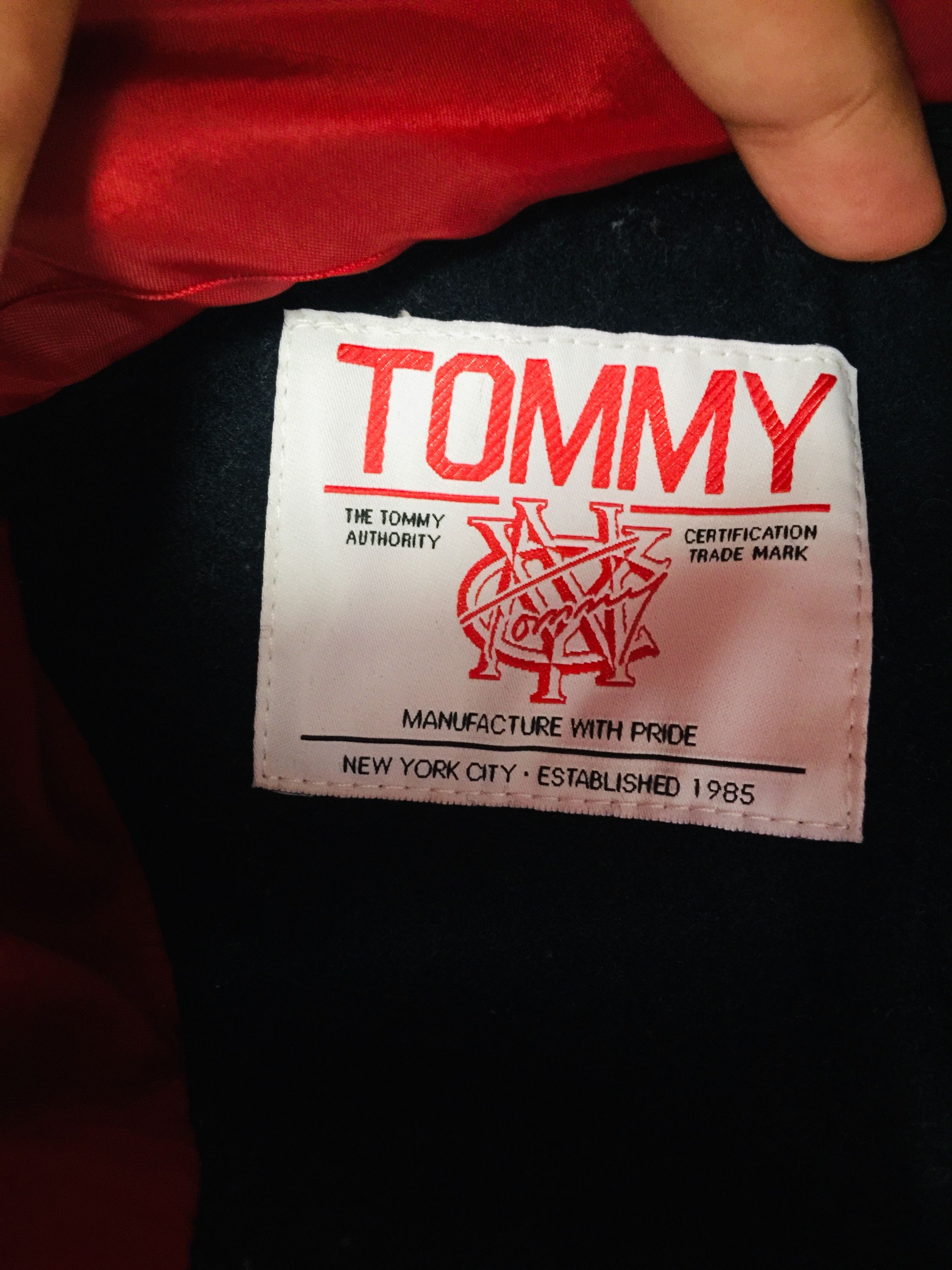 Japanese Brand × Tommy Hilfiger Vintage Tommy Wool Jacket Travis Scott Fashion Style Size US M / EU 48-50 / 2 - 12 Thumbnail