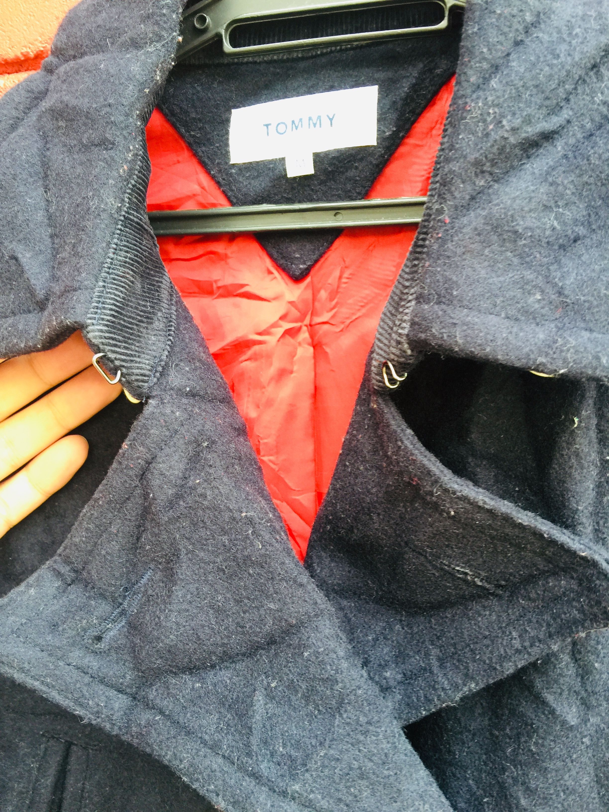 Japanese Brand × Tommy Hilfiger Vintage Tommy Wool Jacket Travis Scott Fashion Style Size US M / EU 48-50 / 2 - 9 Thumbnail