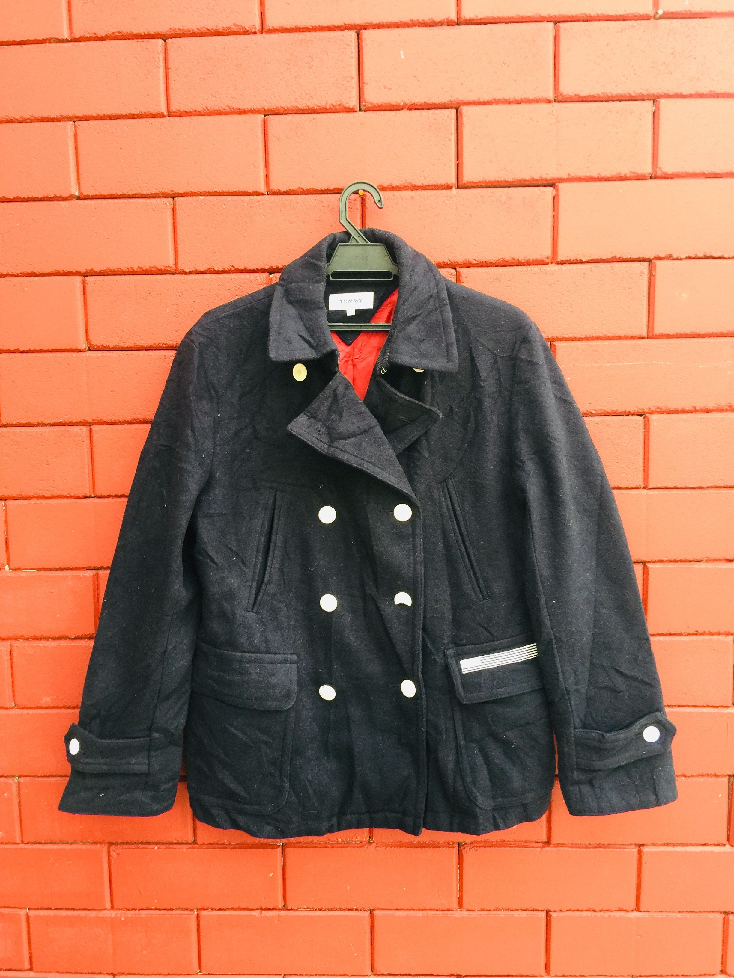 Vintage Tommy Wool Jacket Travis Scott Fashion Style