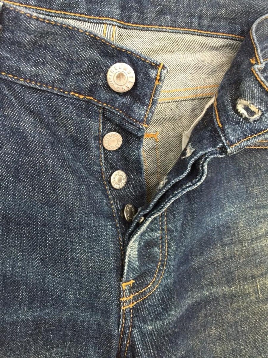 Helmut Lang 💥Final💥Vintage 90s Helmut Lang Denim Size US 30 / EU 46 - 4 Thumbnail