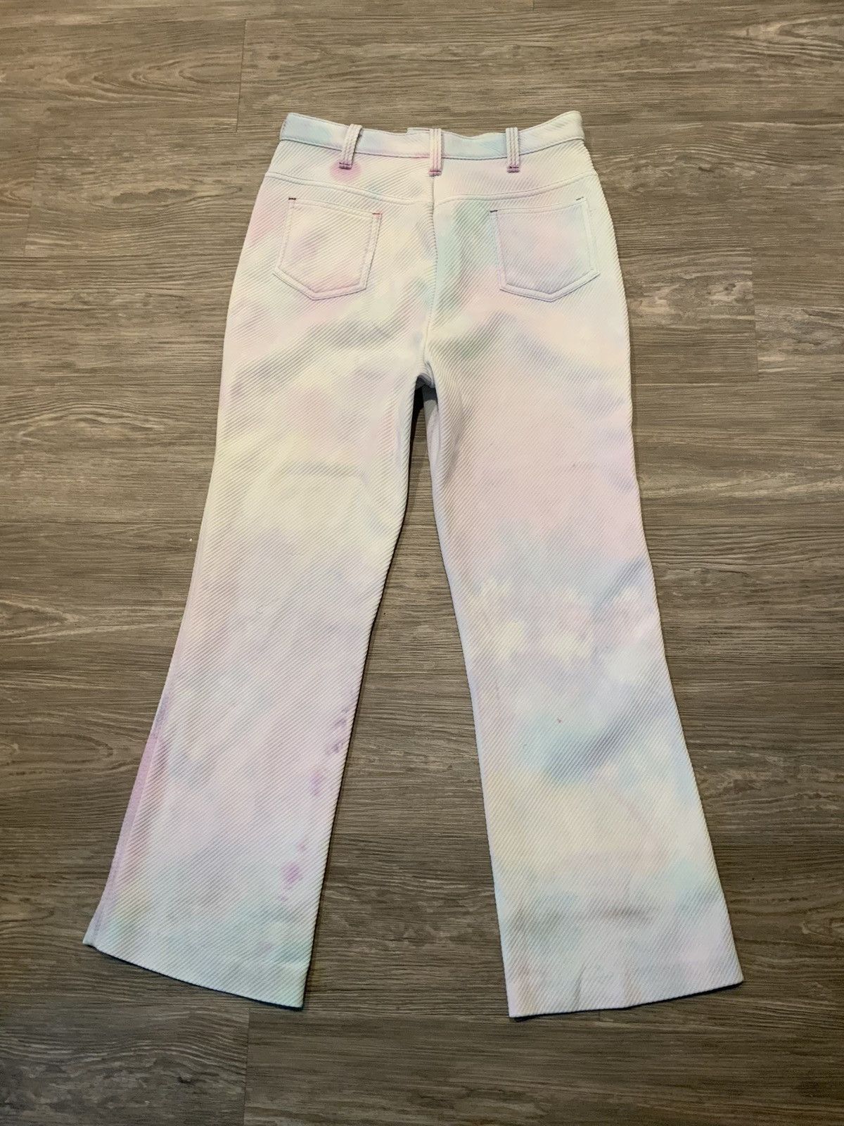 Sears × Vintage Vintage 70s 80s Sears Flare Hippie Drawing Bell Bottom Pants Size US 32 / EU 48 - 2 Thumbnail