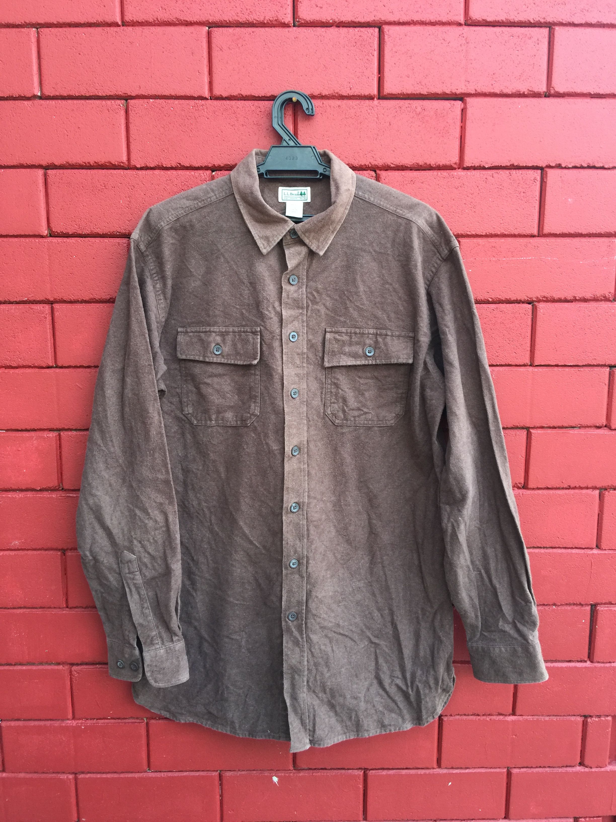 L.L. Bean Vintage L.L. Bean Designer Fashion Style Long Sleeve Size US L / EU 52-54 / 3 - 1 Thumbnail