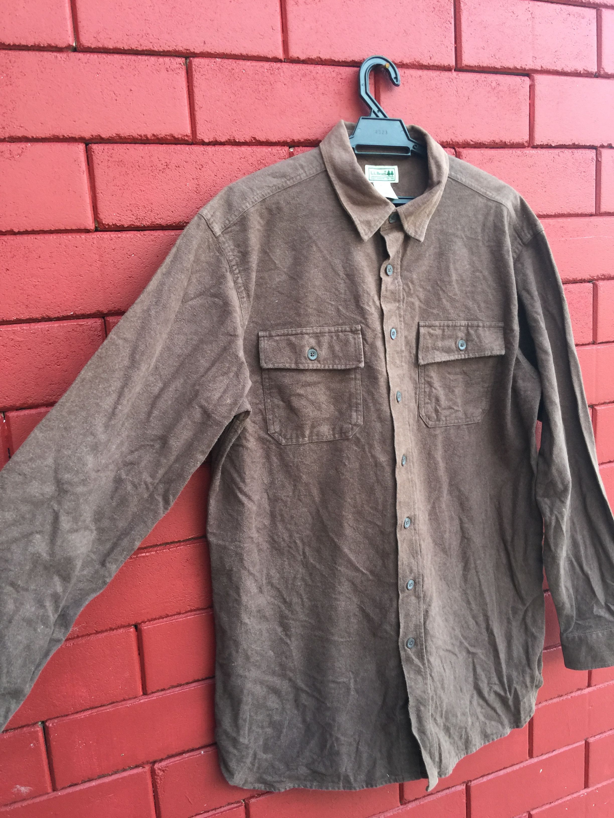 L.L. Bean Vintage L.L. Bean Designer Fashion Style Long Sleeve Size US L / EU 52-54 / 3 - 2 Thumbnail