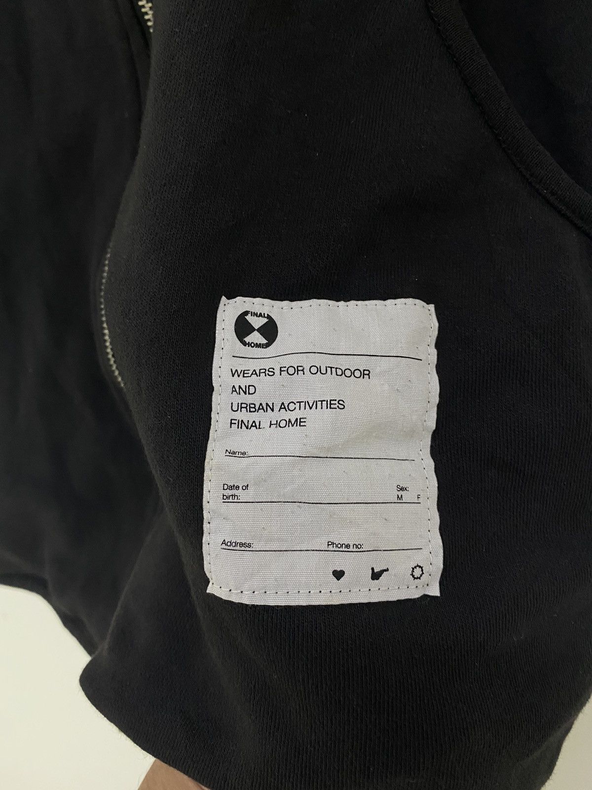 Final Home Final Home Back Pocket Jacket Sleeveless survival Jacket Size US M / EU 48-50 / 2 - 3 Thumbnail