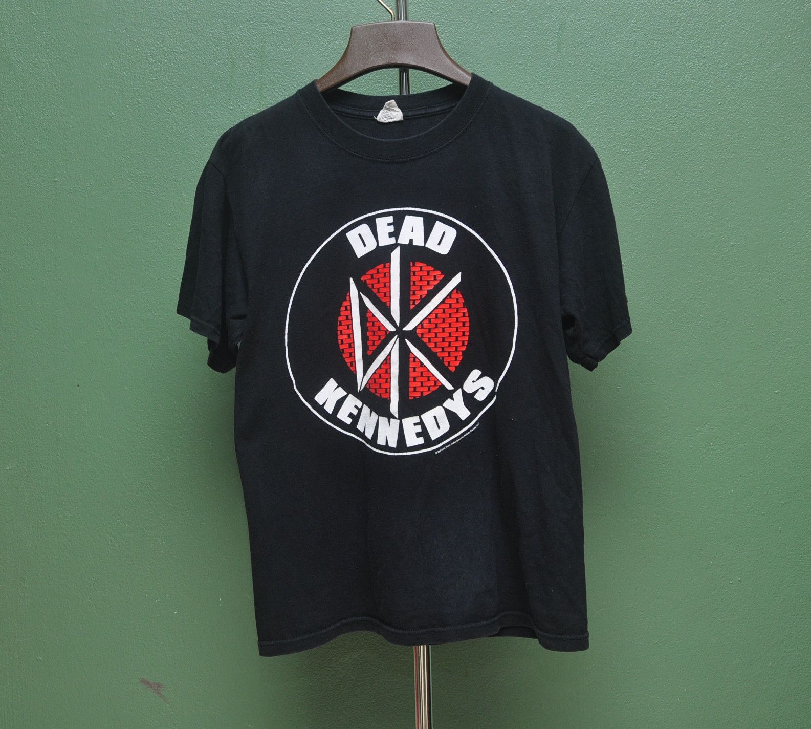 image of Band Tees x Vintage Dead Kennedys Punk Band Music Shirt in Black, Men's (Size Medium)