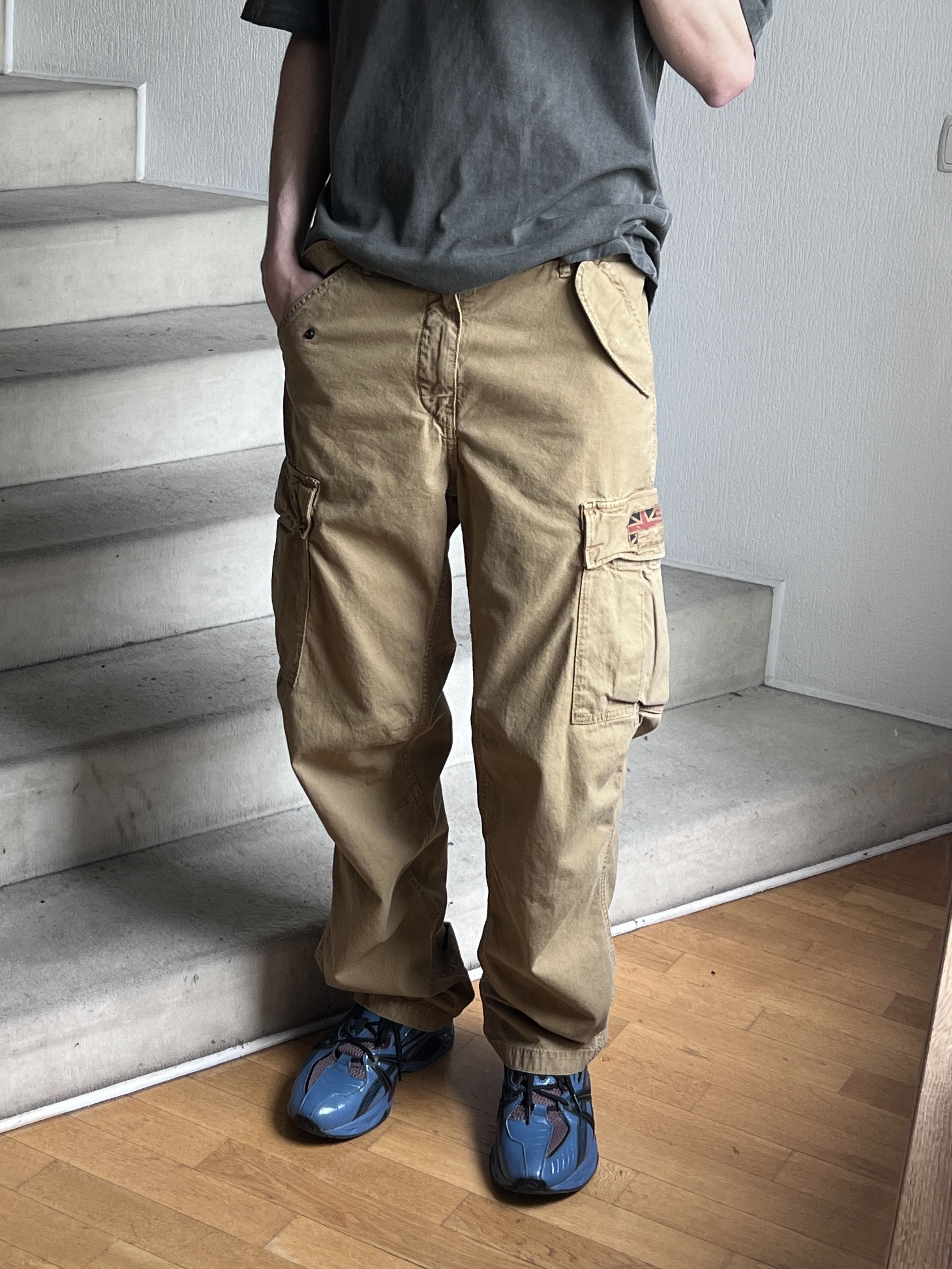 Ralph Lauren POLO by Ralph Lauren Double Knee Military Cargo Pants Men's W34 equivalent / eaa525831