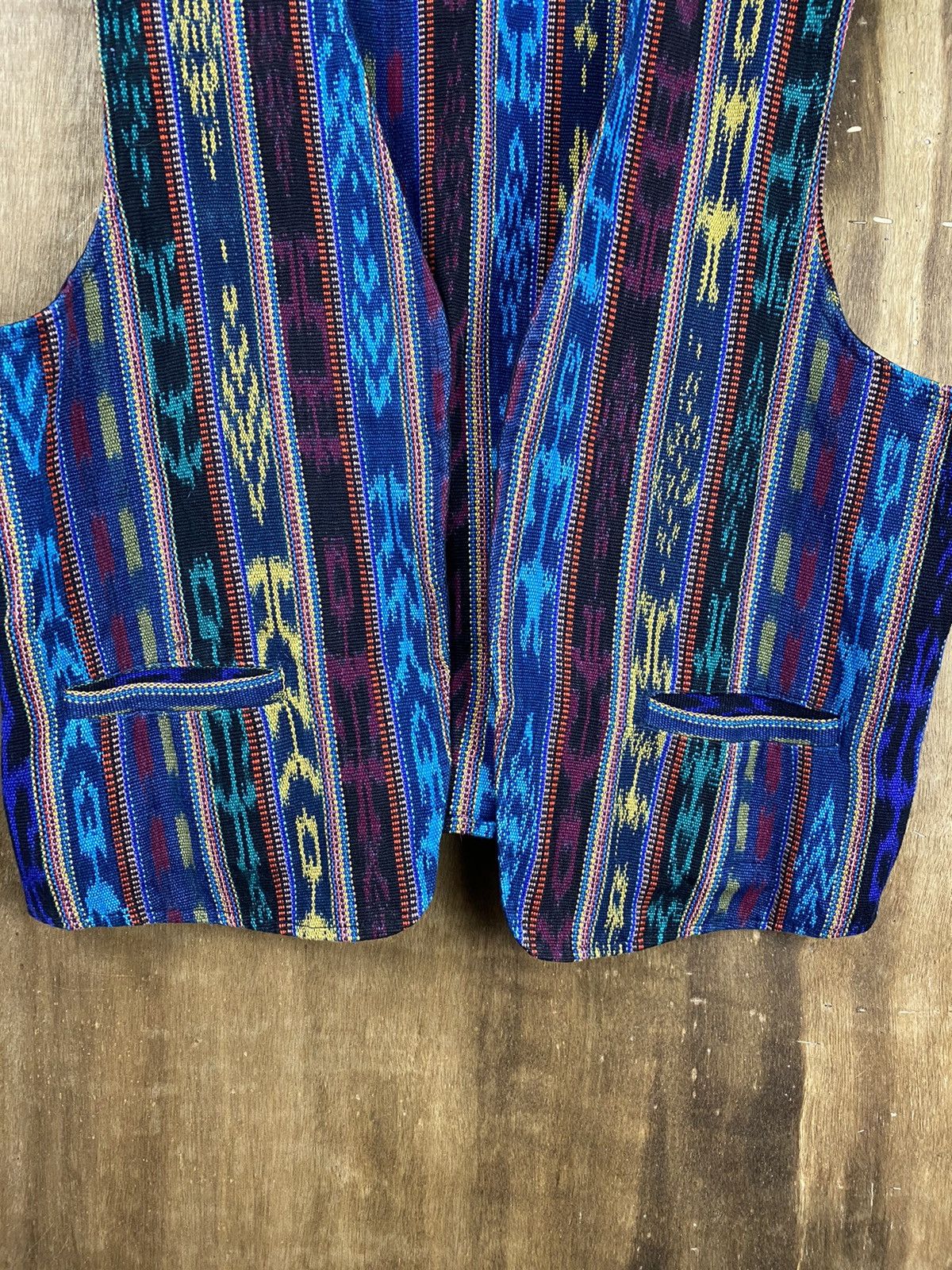 Vintage DL 90s Japan navajo knit vintage vest Tank top #2690 Size US M / EU 48-50 / 2 - 3 Thumbnail