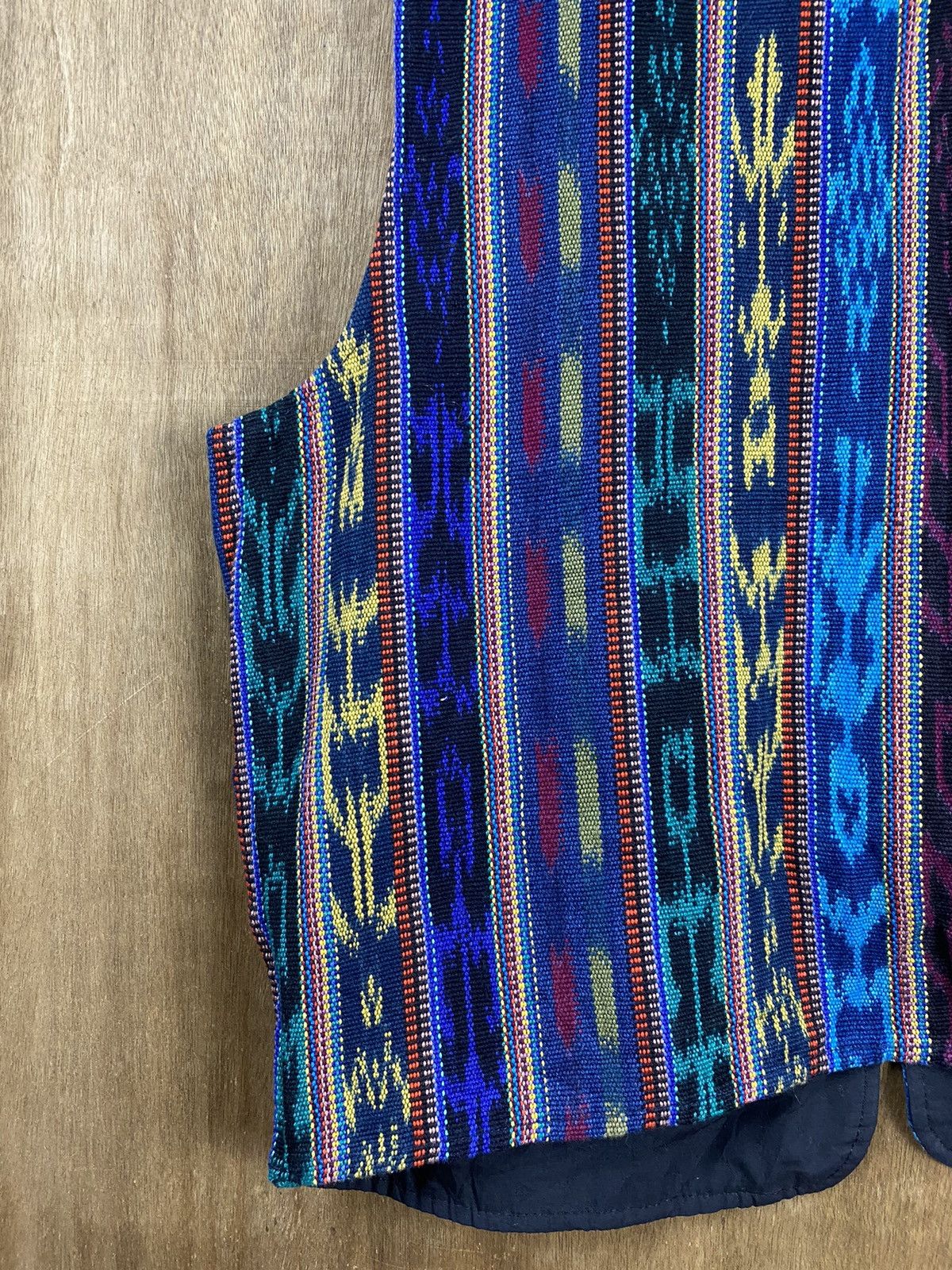 Vintage DL 90s Japan navajo knit vintage vest Tank top #2690 Size US M / EU 48-50 / 2 - 14 Thumbnail