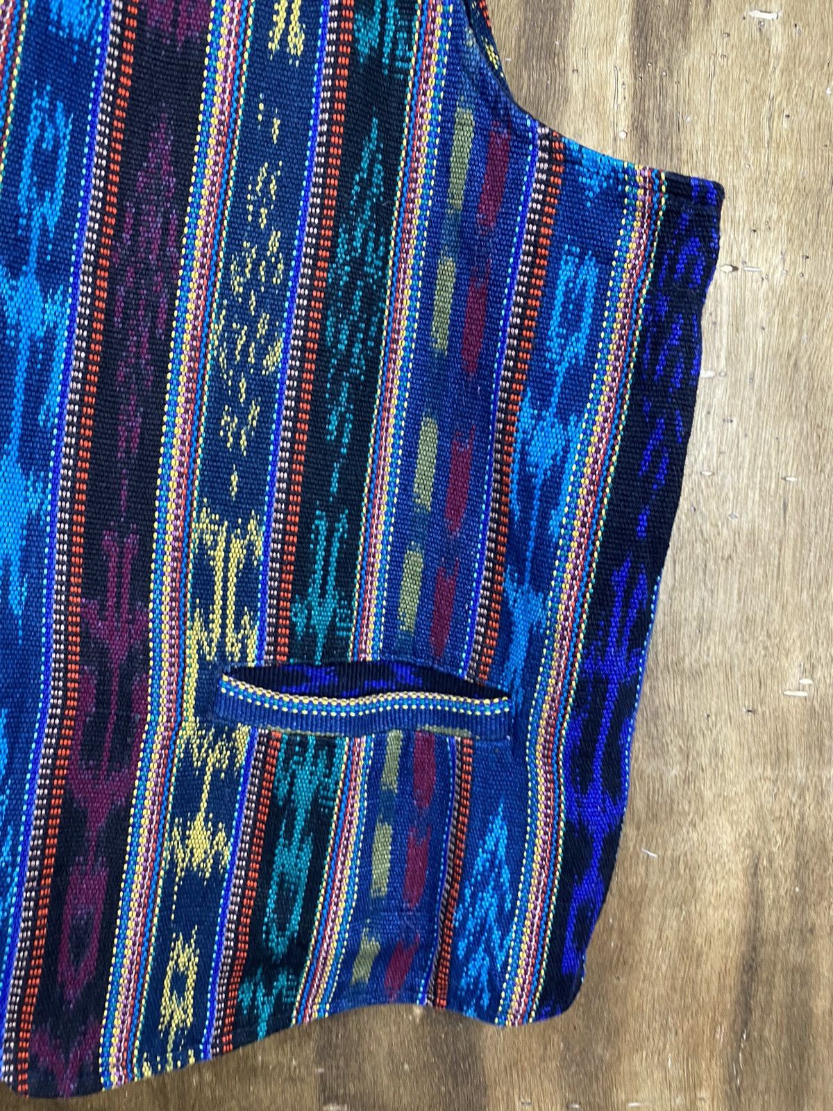 Vintage DL 90s Japan navajo knit vintage vest Tank top #2690 Size US M / EU 48-50 / 2 - 8 Thumbnail