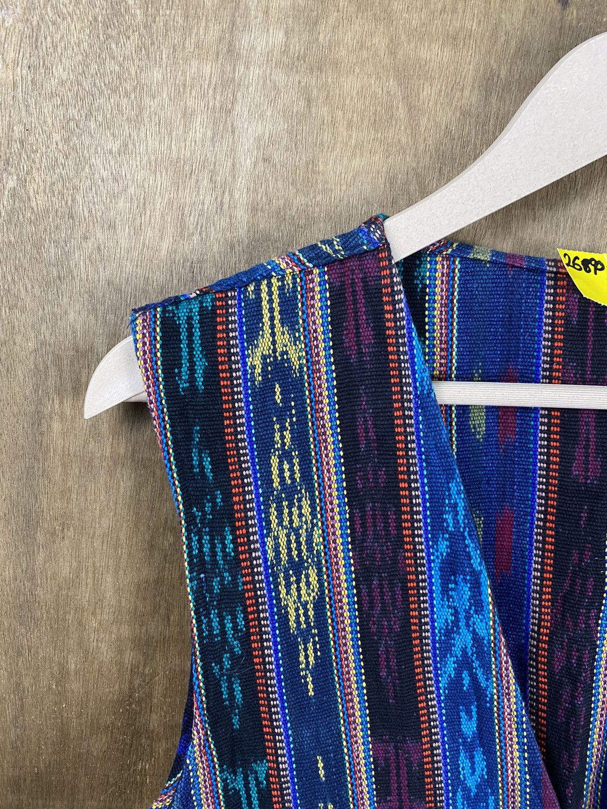 Vintage DL 90s Japan navajo knit vintage vest Tank top #2690 Size US M / EU 48-50 / 2 - 5 Thumbnail