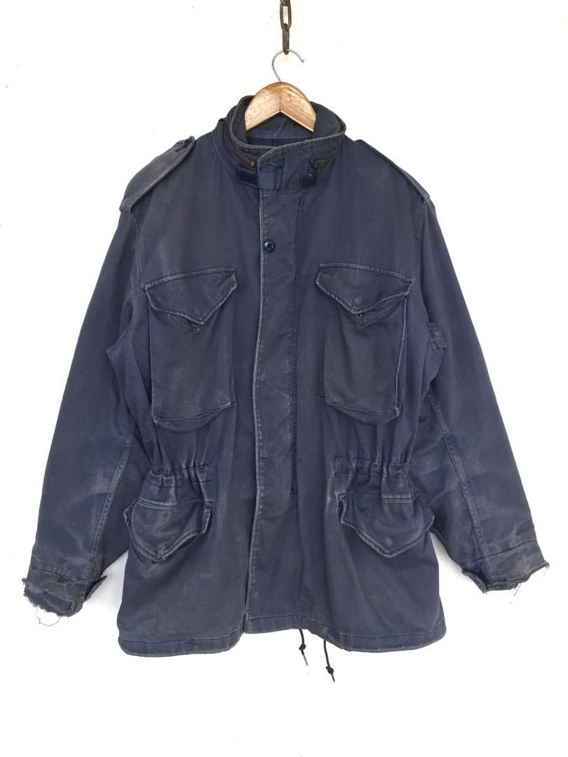 Alpha Industries 💥Vintage M-65 Alpha Military Zipper Field Jacket Size US M / EU 48-50 / 2 - 1 Thumbnail