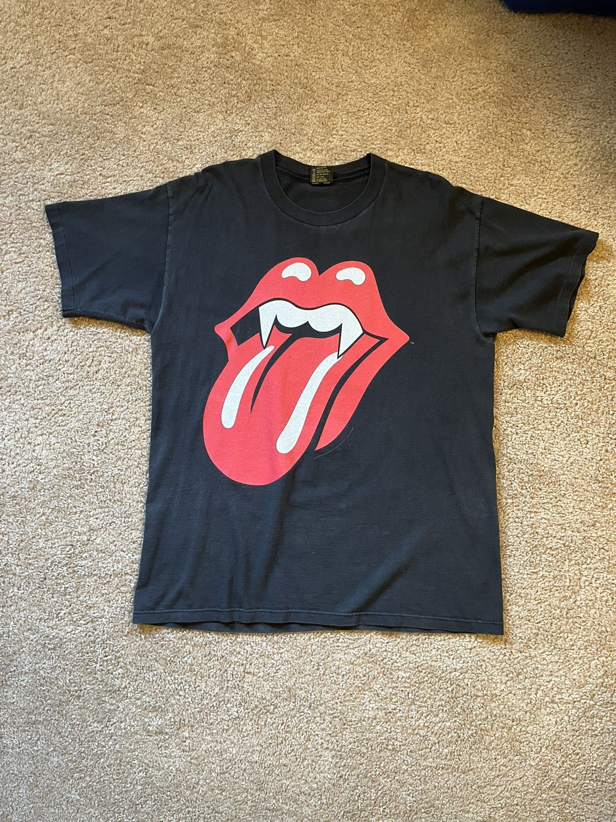 Vintage Vintage rolling stones vampire halloween tour shirt black | Grailed