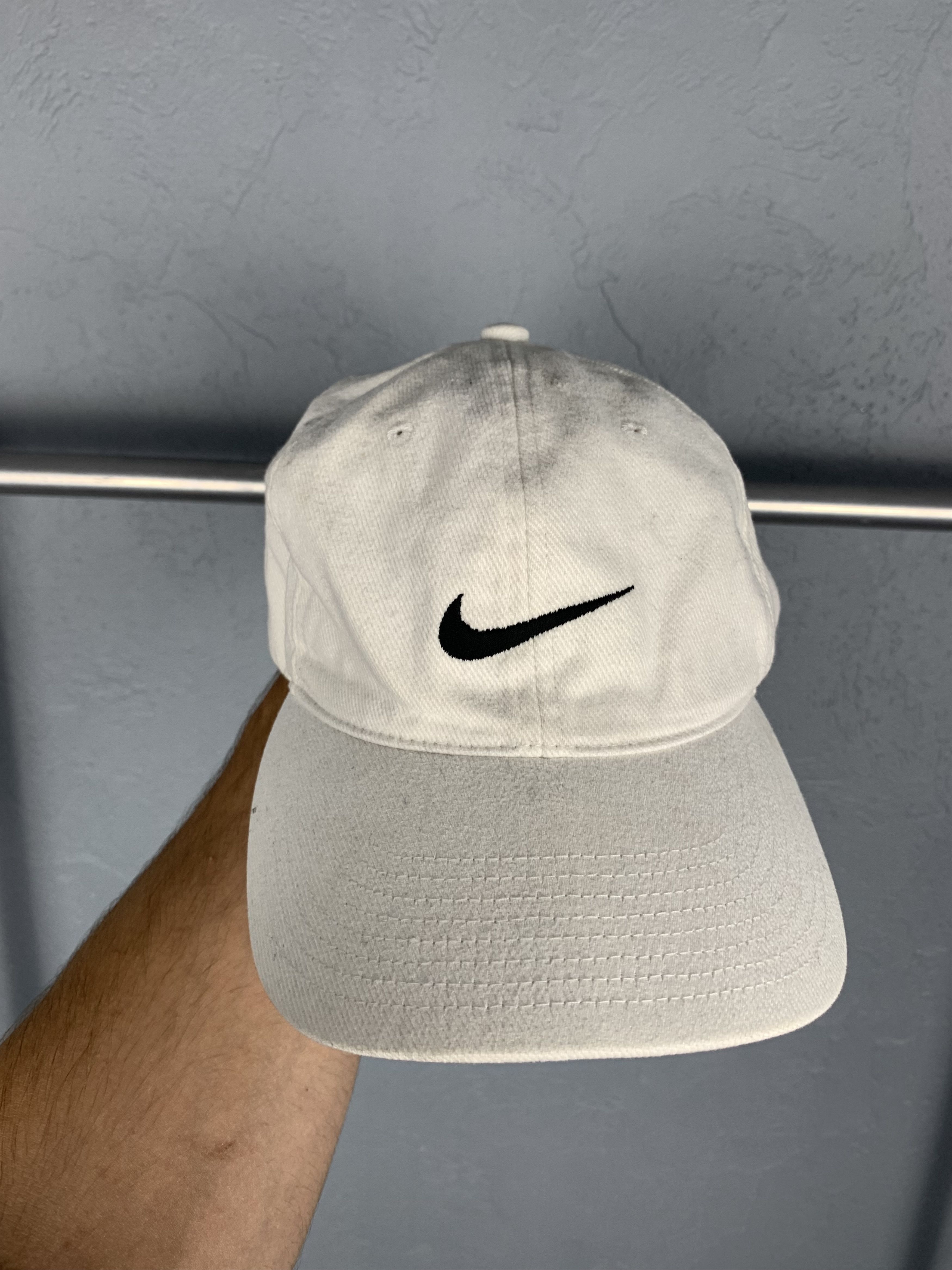 Nike × Vintage Nike Vintage Hat Cap Swoosh Y2K Size ONE SIZE - 2 Thumbnail
