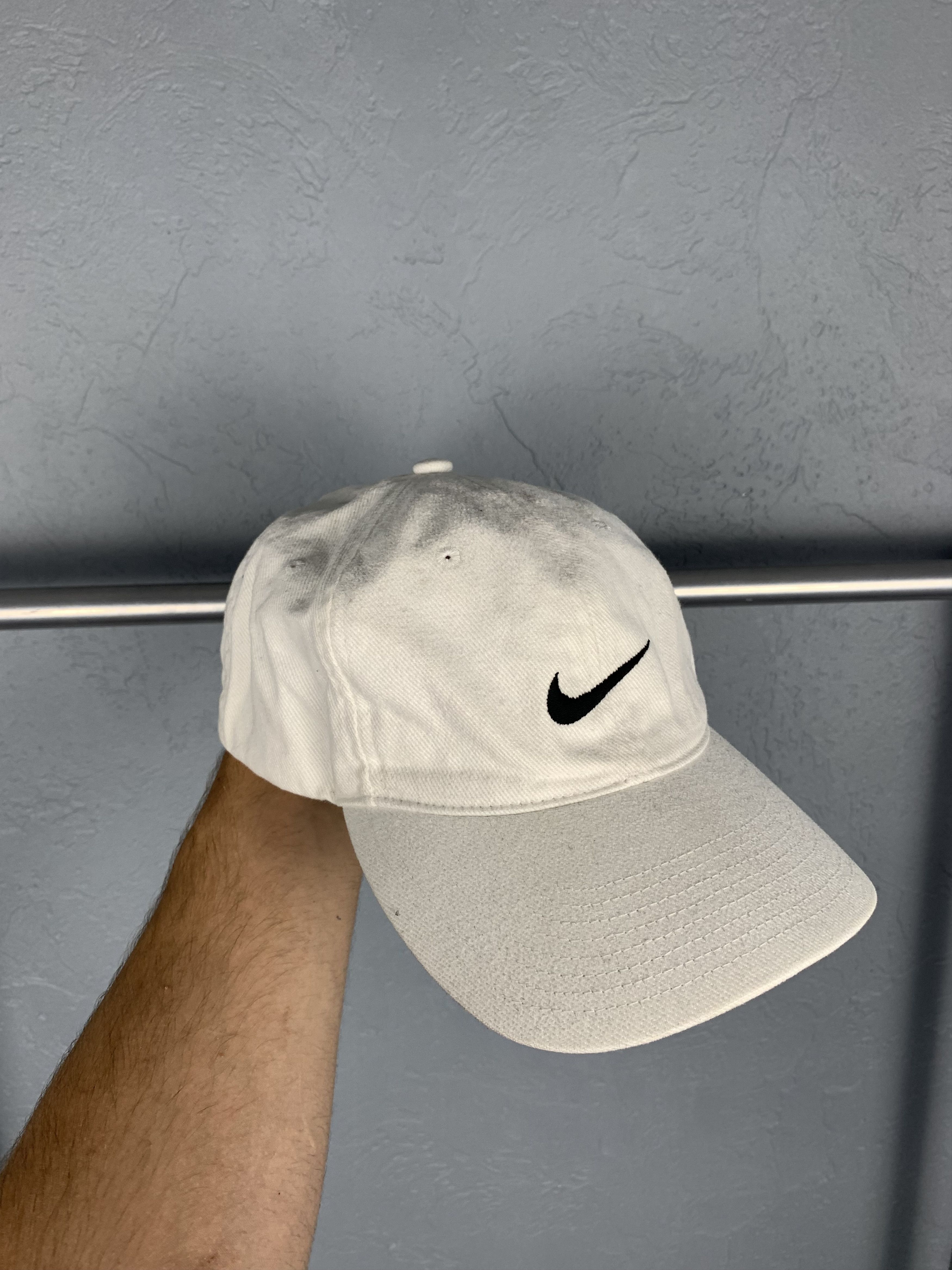 Nike × Vintage Nike Vintage Hat Cap Swoosh Y2K Size ONE SIZE - 1 Thumbnail