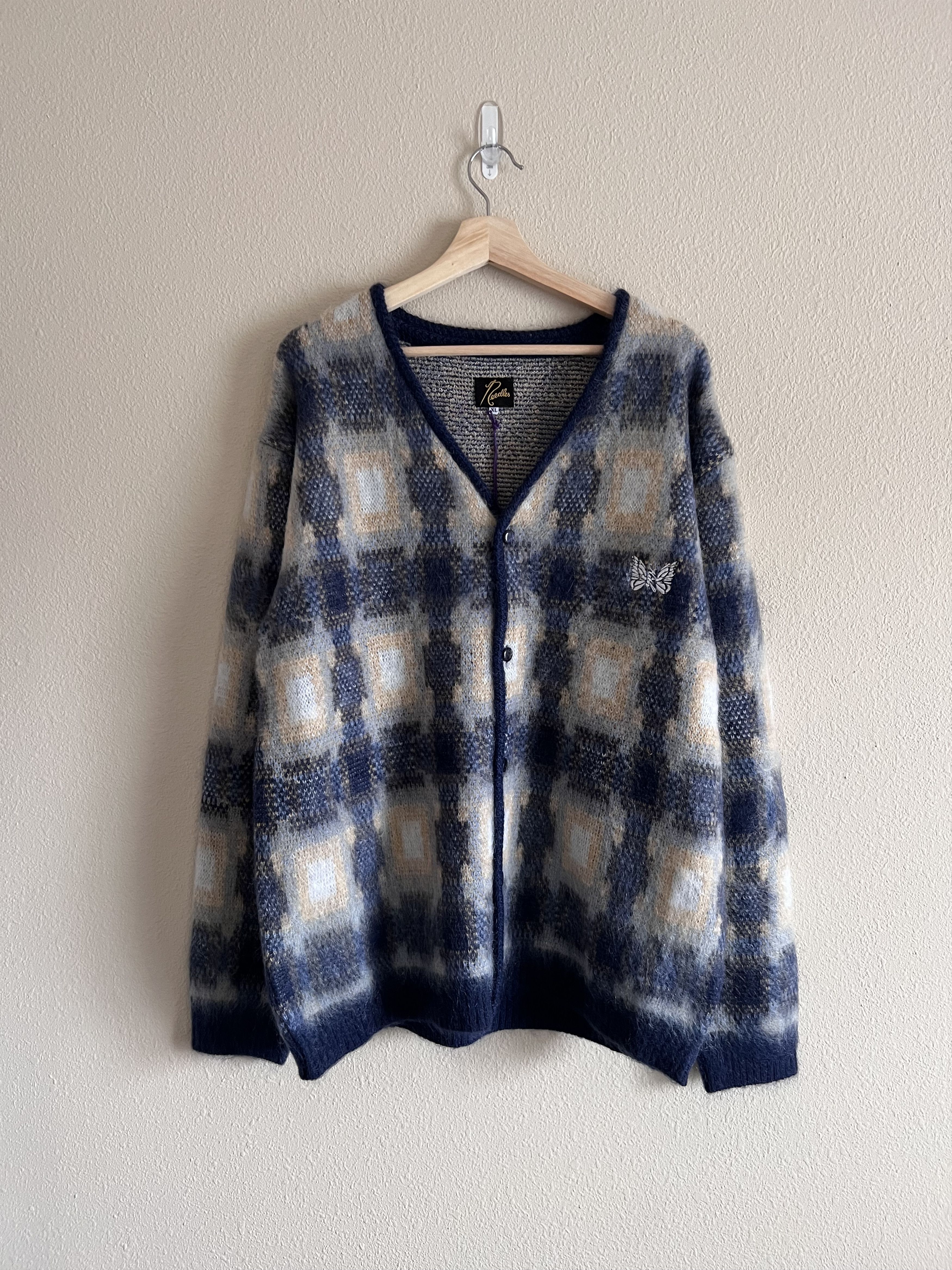 2022AW KITH for Needles Mohair Sheridan Cardigan M