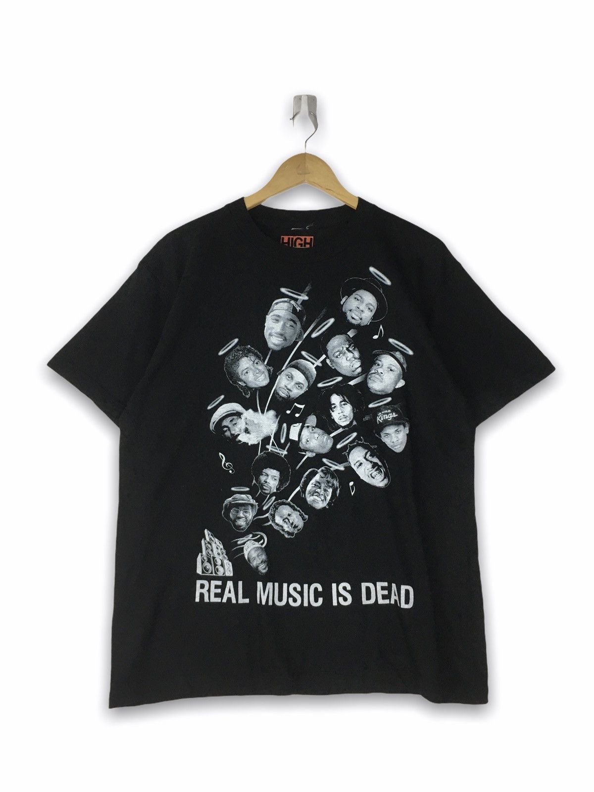 Bob Marley × Rap Tees Vintage rap tees tupac real music is dead Size US L / EU 52-54 / 3 - 1 Thumbnail