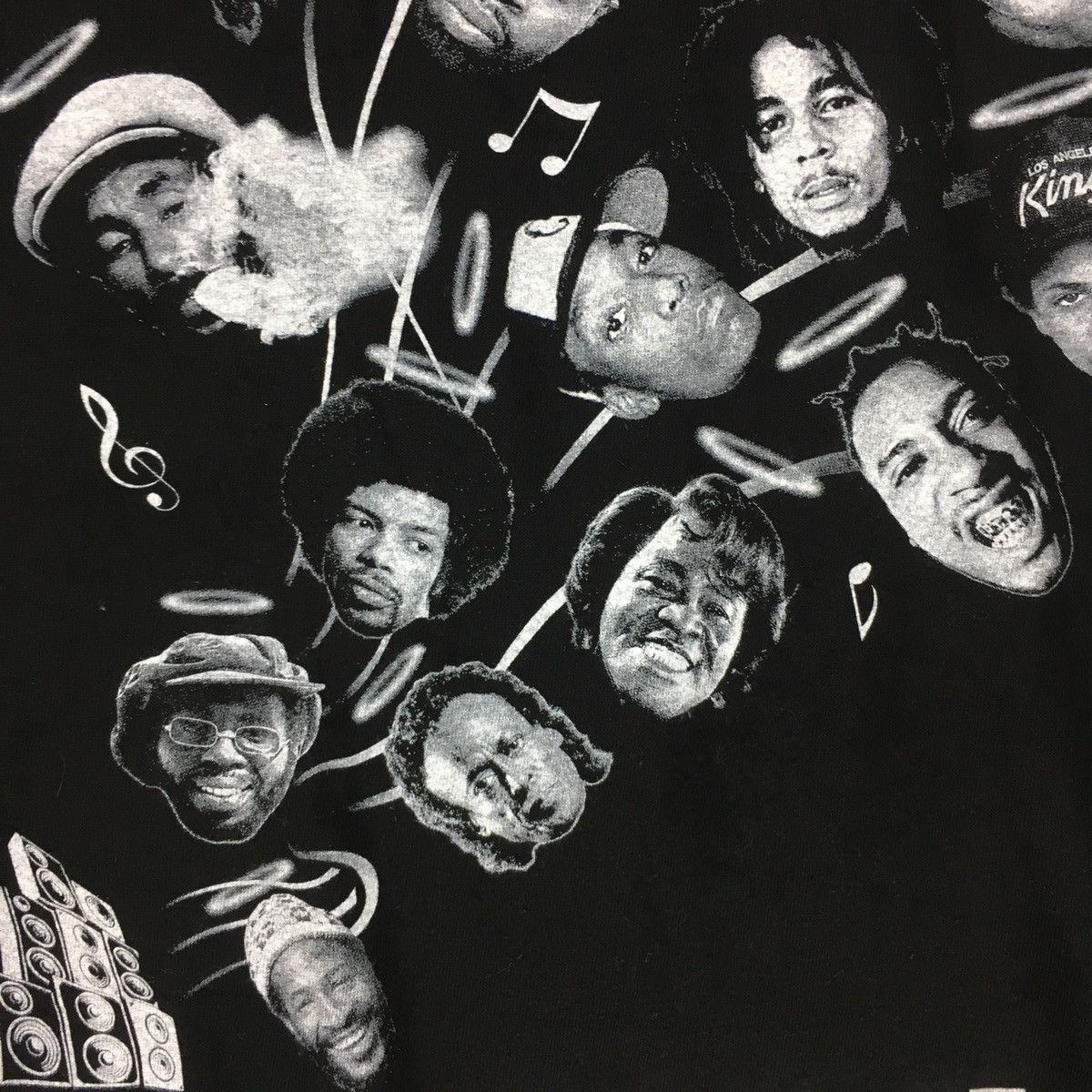 Bob Marley × Rap Tees Vintage rap tees tupac real music is dead Size US L / EU 52-54 / 3 - 4 Thumbnail