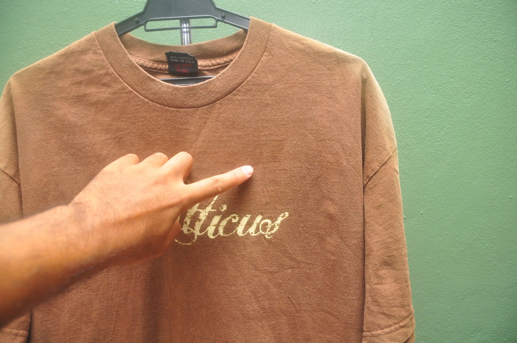 Band Tees × Japanese Brand Vintage Atticus 90s 00s Skateboard Band Music Shirt Size US XL / EU 56 / 4 - 7 Thumbnail