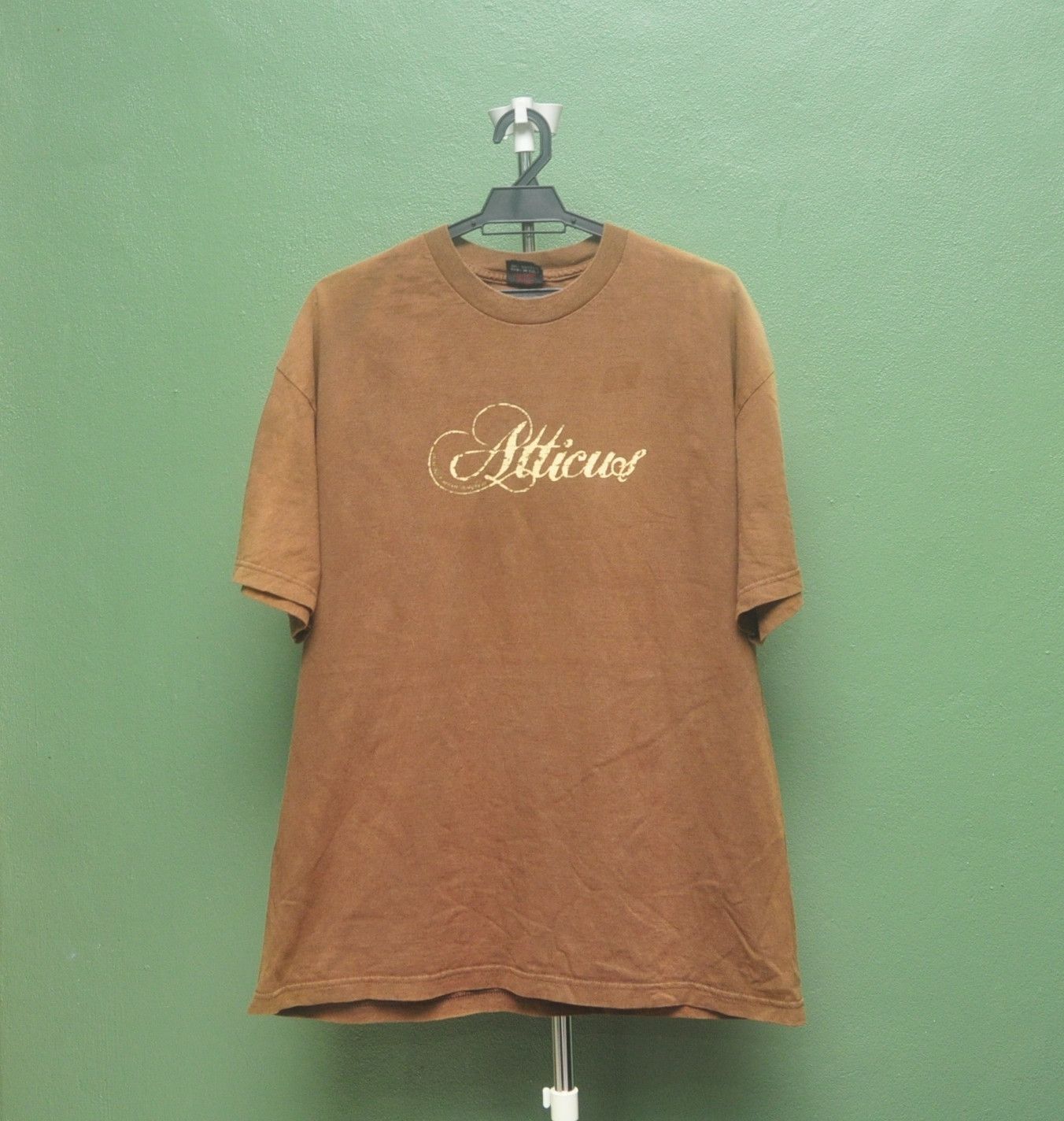 Vintage Atticus 90s 00s Skateboard Band Music Shirt