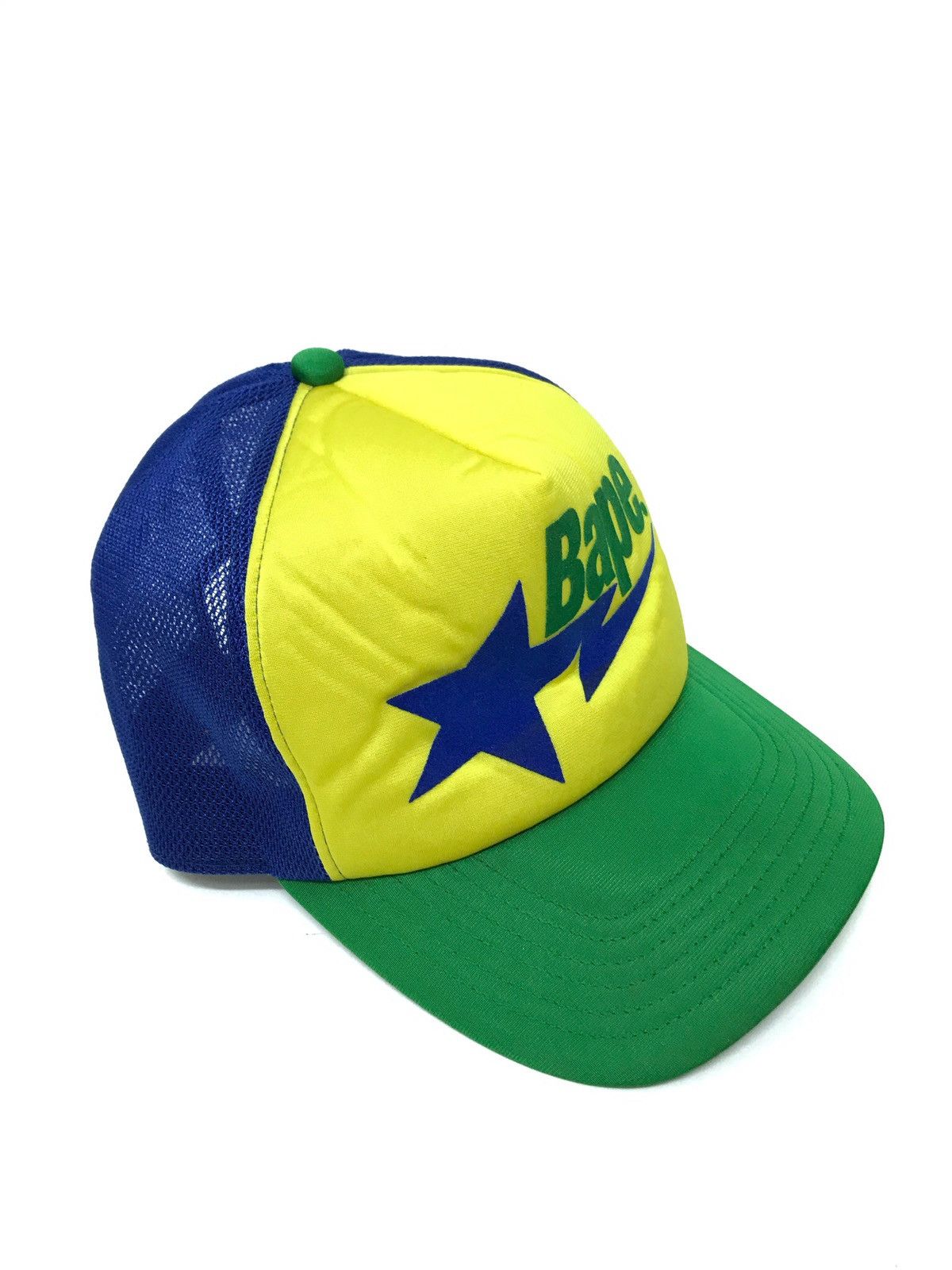 Bape × Nigo Bape StaThree Colour Way Trucker Cap Mesh Size ONE SIZE - 2 Thumbnail