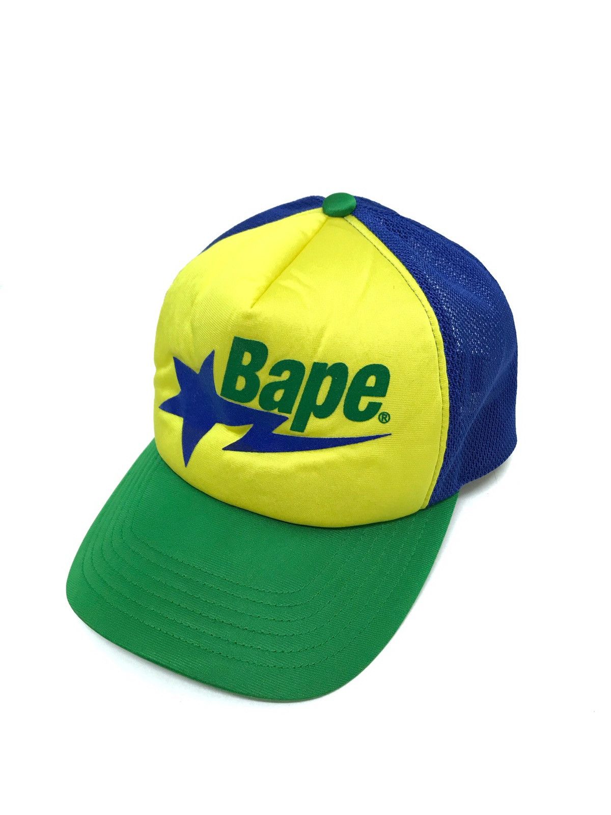 Bape × Nigo Bape StaThree Colour Way Trucker Cap Mesh Size ONE SIZE - 1 Thumbnail