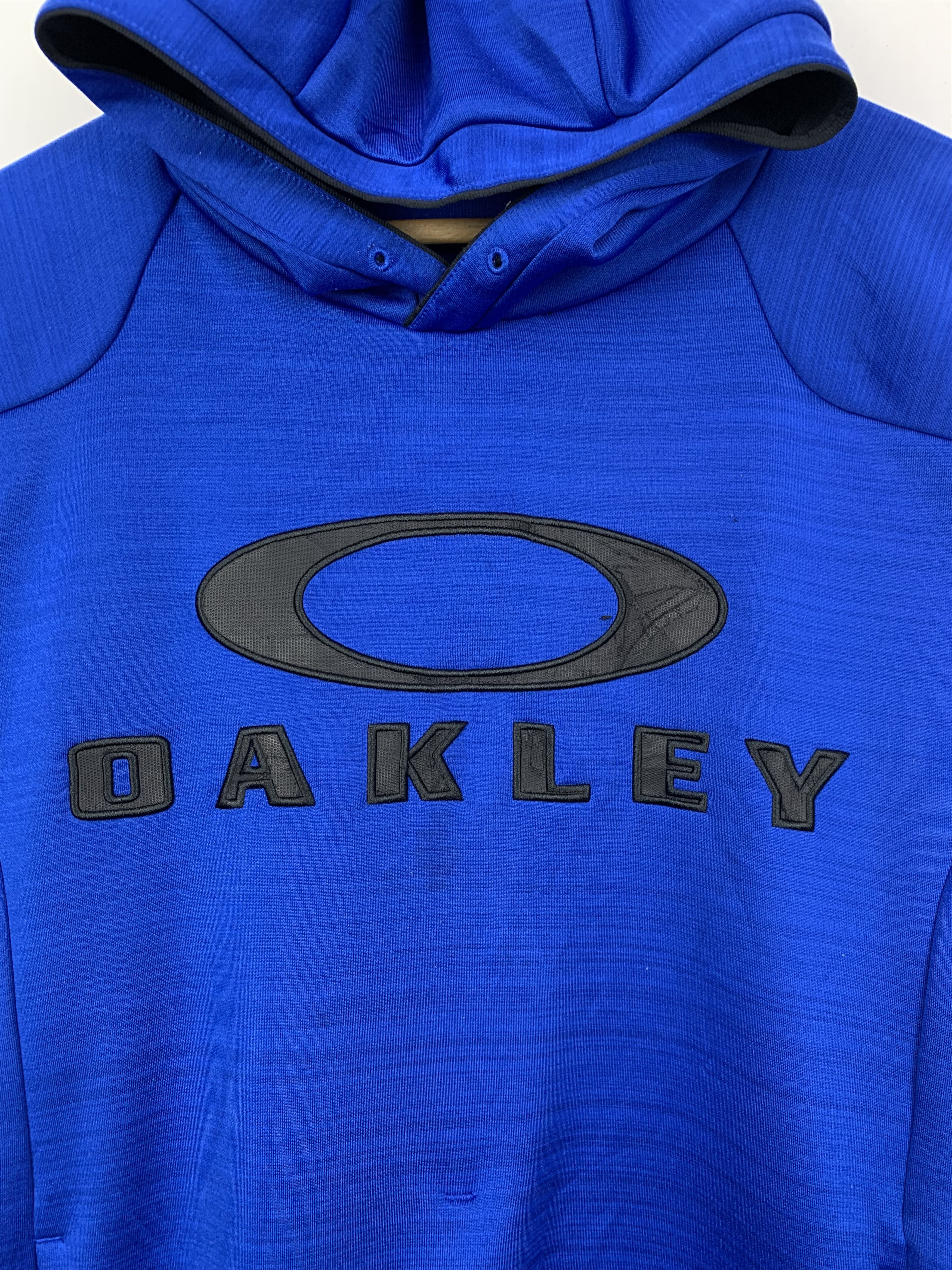 Oakley Vintage Oakley Big Logo Hoodie Pullover Jacket J1427 Size US XXL / EU 58 / 5 - 7 Thumbnail