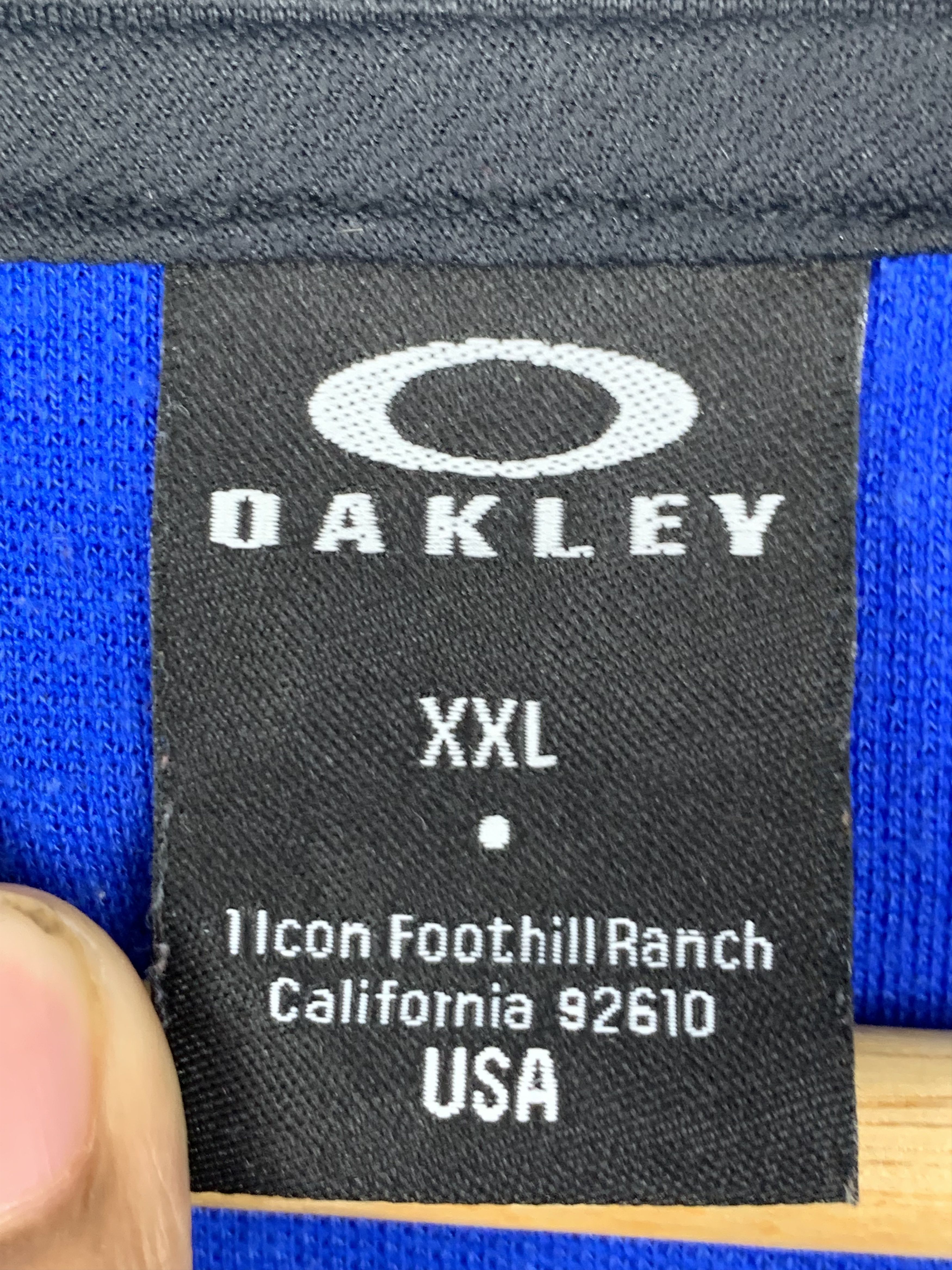 Oakley Vintage Oakley Big Logo Hoodie Pullover Jacket J1427 Size US XXL / EU 58 / 5 - 8 Thumbnail
