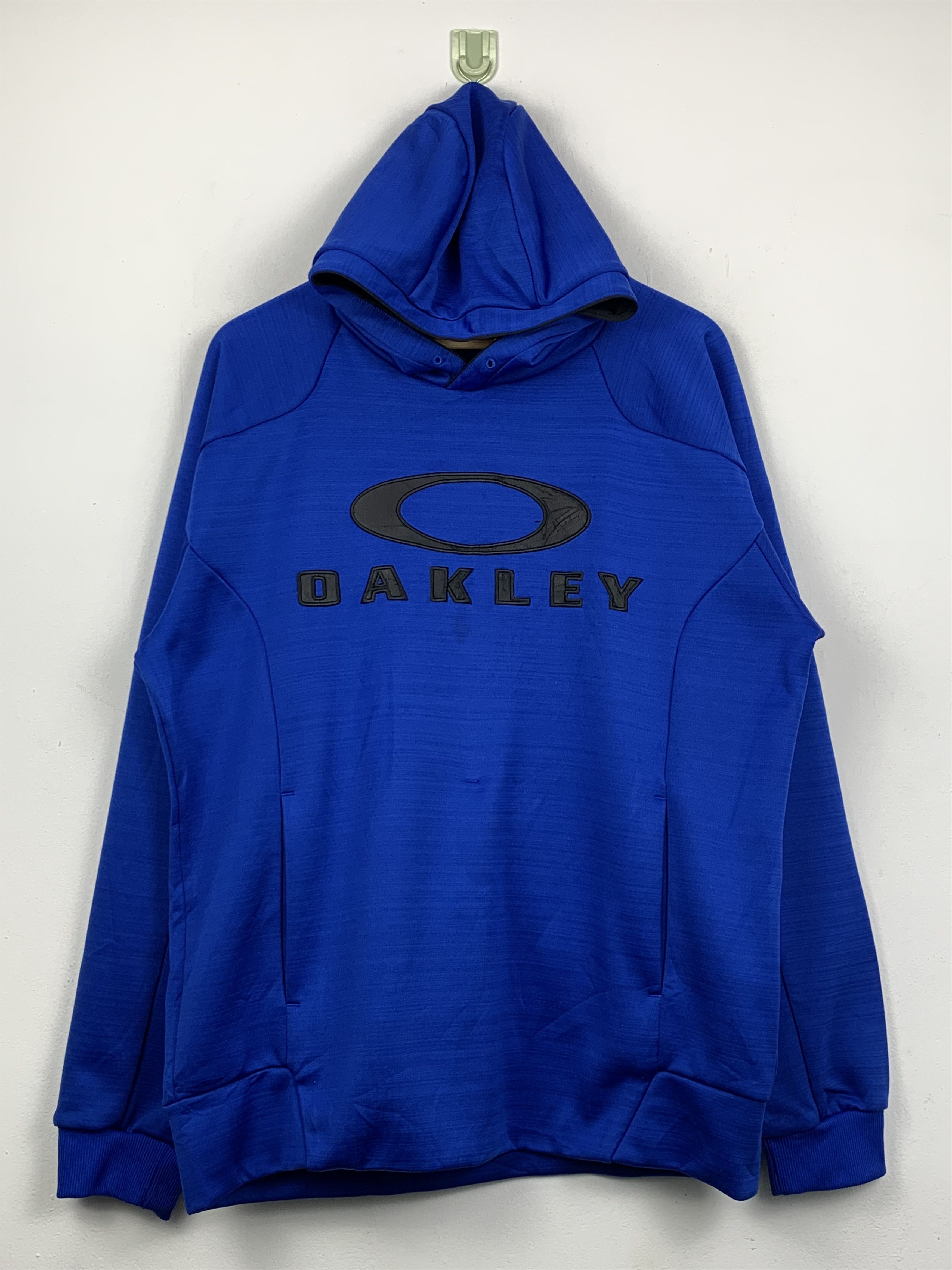 Oakley Vintage Oakley Big Logo Hoodie Pullover Jacket J1427 Size US XXL / EU 58 / 5 - 1 Thumbnail