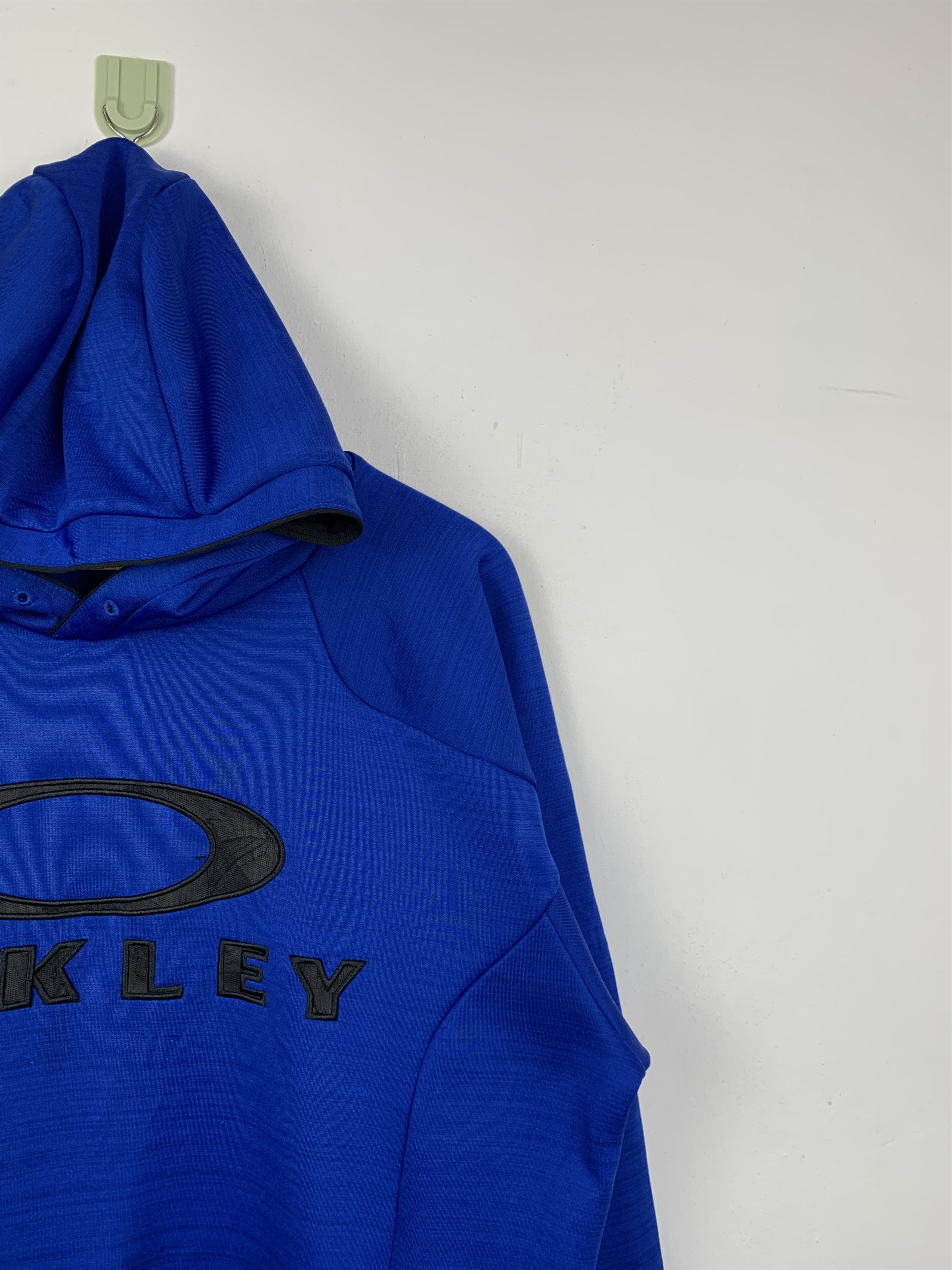 Oakley Vintage Oakley Big Logo Hoodie Pullover Jacket J1427 Size US XXL / EU 58 / 5 - 5 Thumbnail
