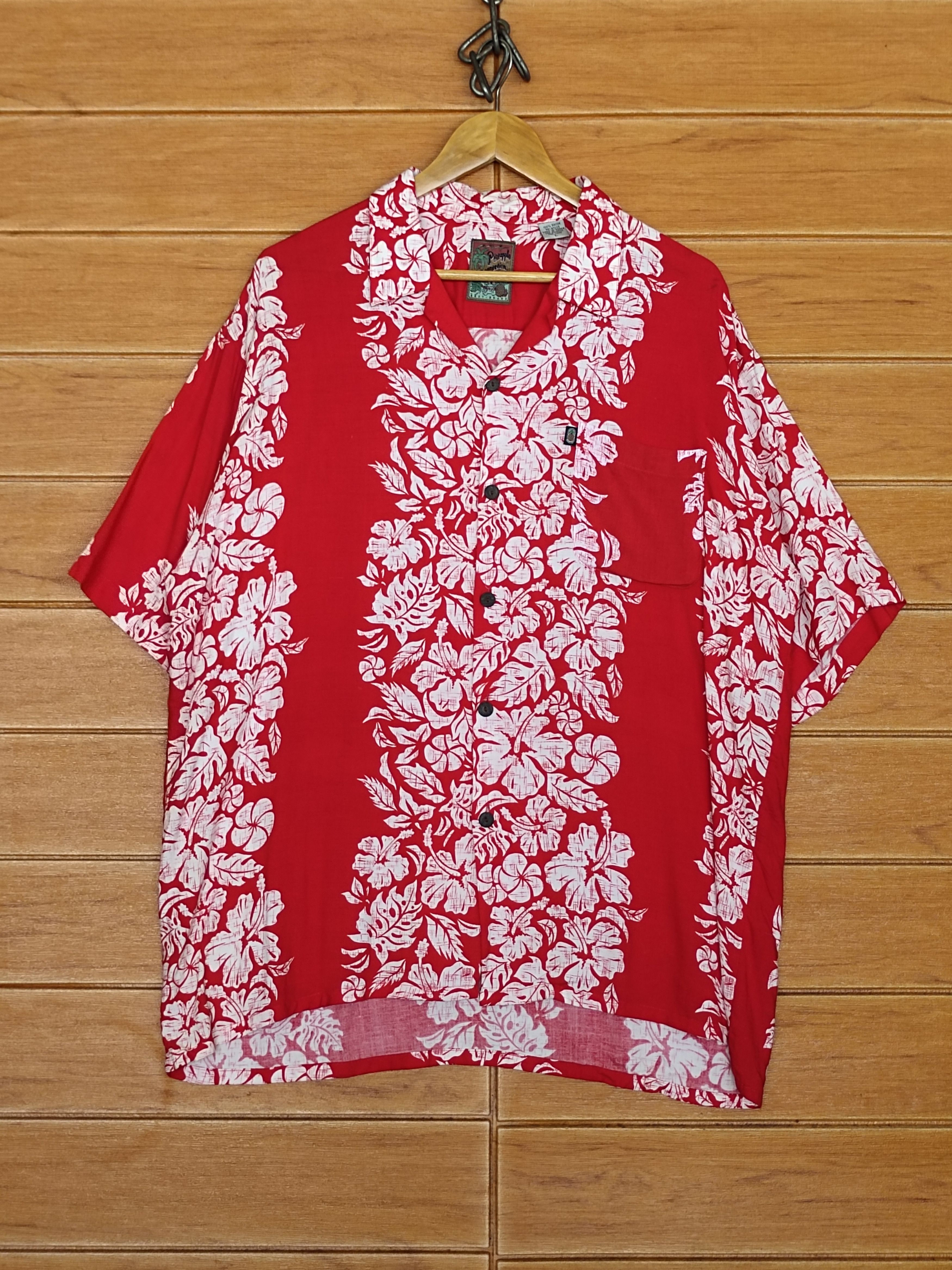 Sun Surf Vintage Pineapple Connection Hibiscus Panel Print Hawaiian Size US L / EU 52-54 / 3 - 1 Thumbnail