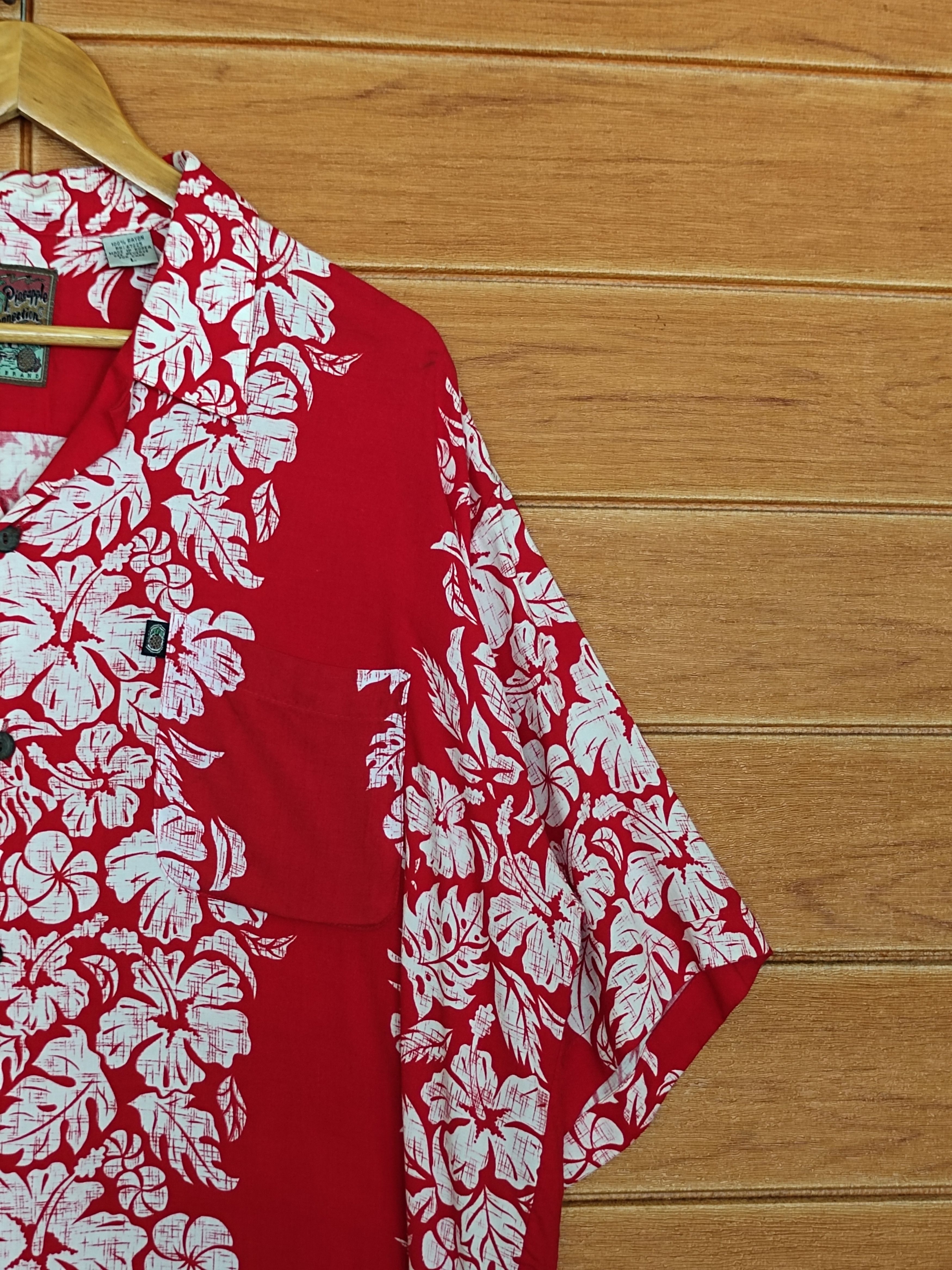 Sun Surf Vintage Pineapple Connection Hibiscus Panel Print Hawaiian Size US L / EU 52-54 / 3 - 4 Thumbnail
