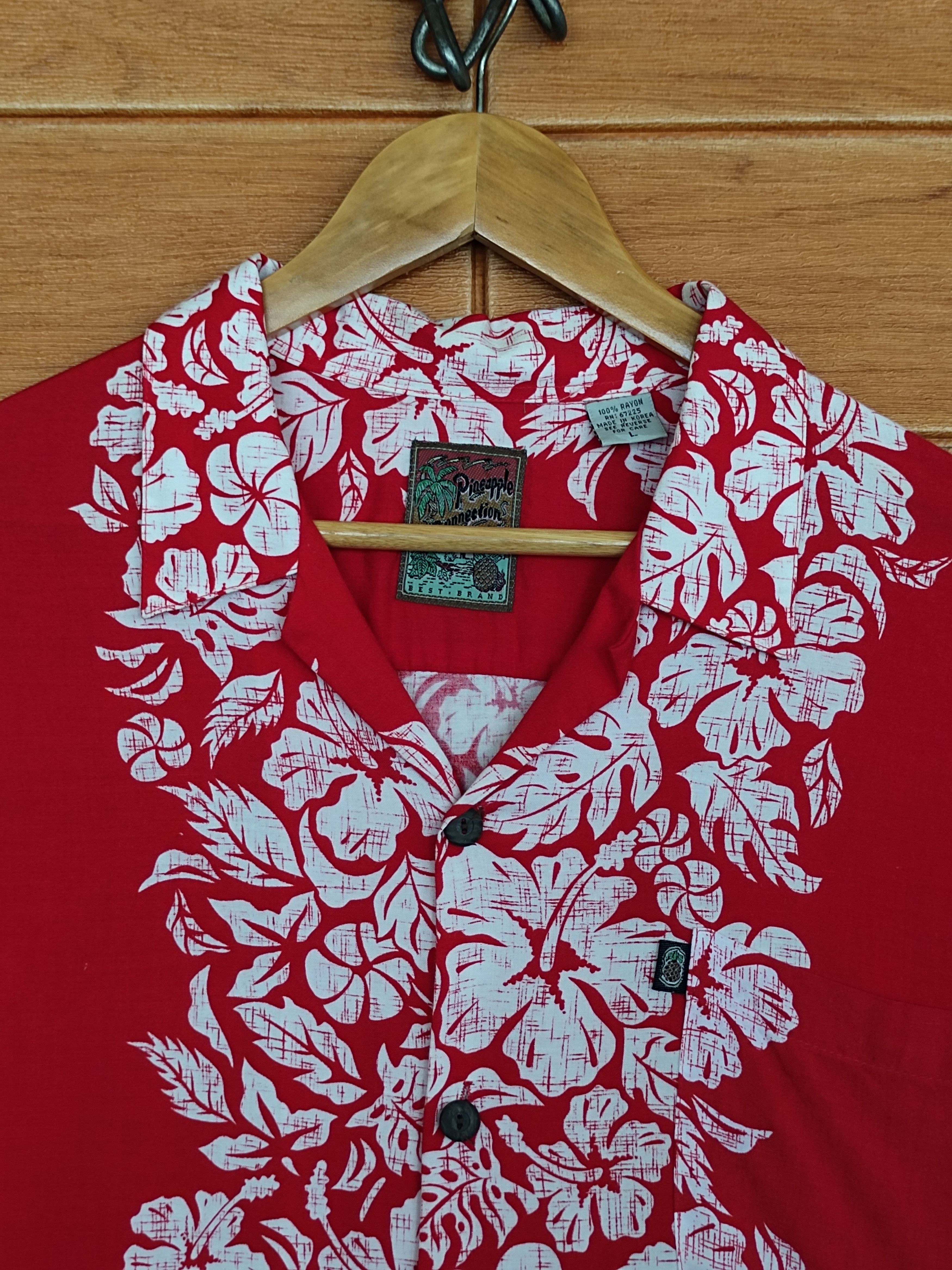 Sun Surf Vintage Pineapple Connection Hibiscus Panel Print Hawaiian Size US L / EU 52-54 / 3 - 3 Thumbnail