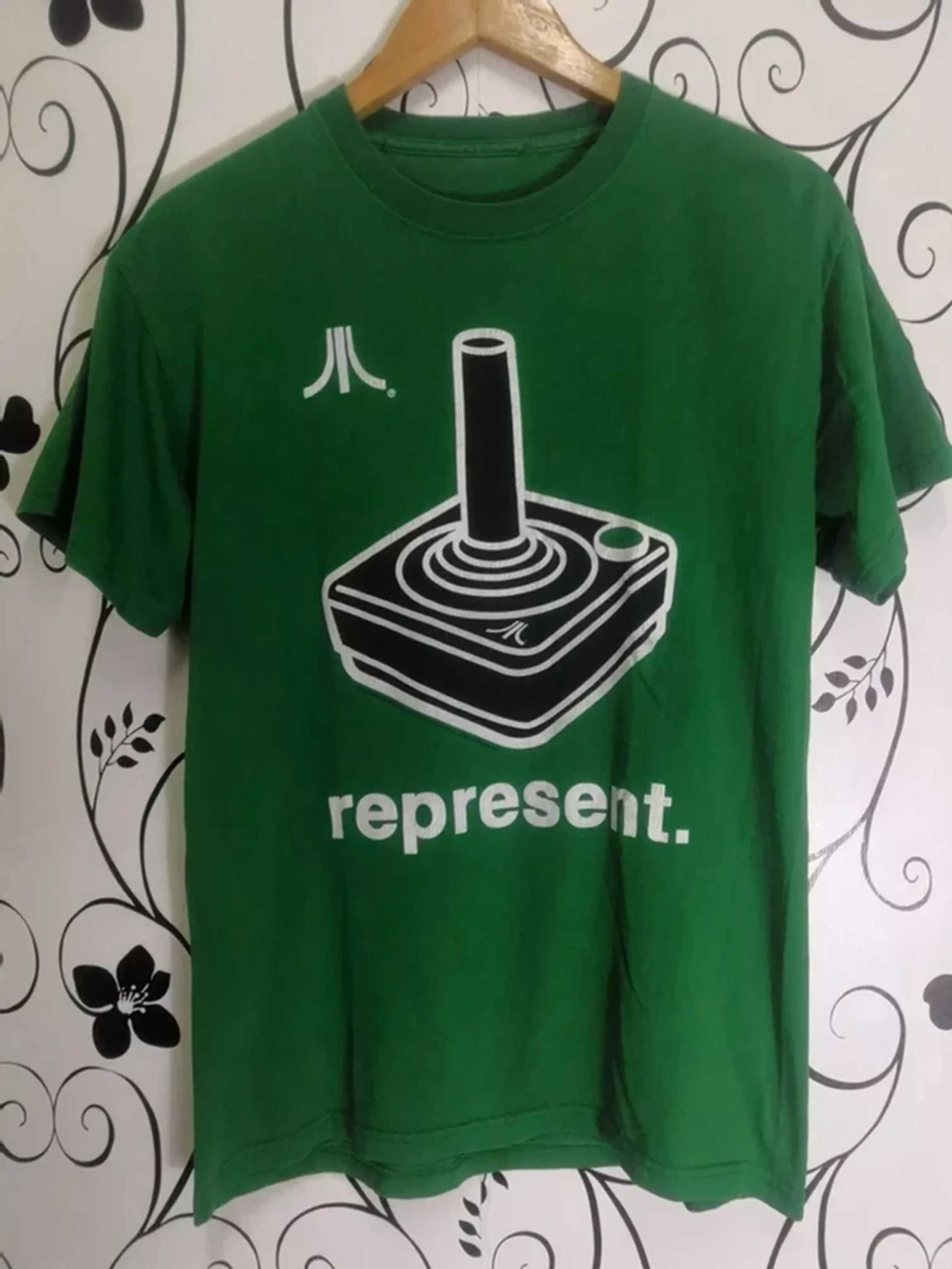 Playstation Vintage Atari Represent T shirt Game Big Logo Size US M / EU 48-50 / 2 - 1 Thumbnail