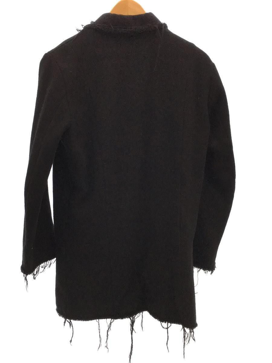 Diet Butcher Slim Skin Raw Hem Fray Wool Coat Size US M / EU 48-50 / 2 - 2 Thumbnail