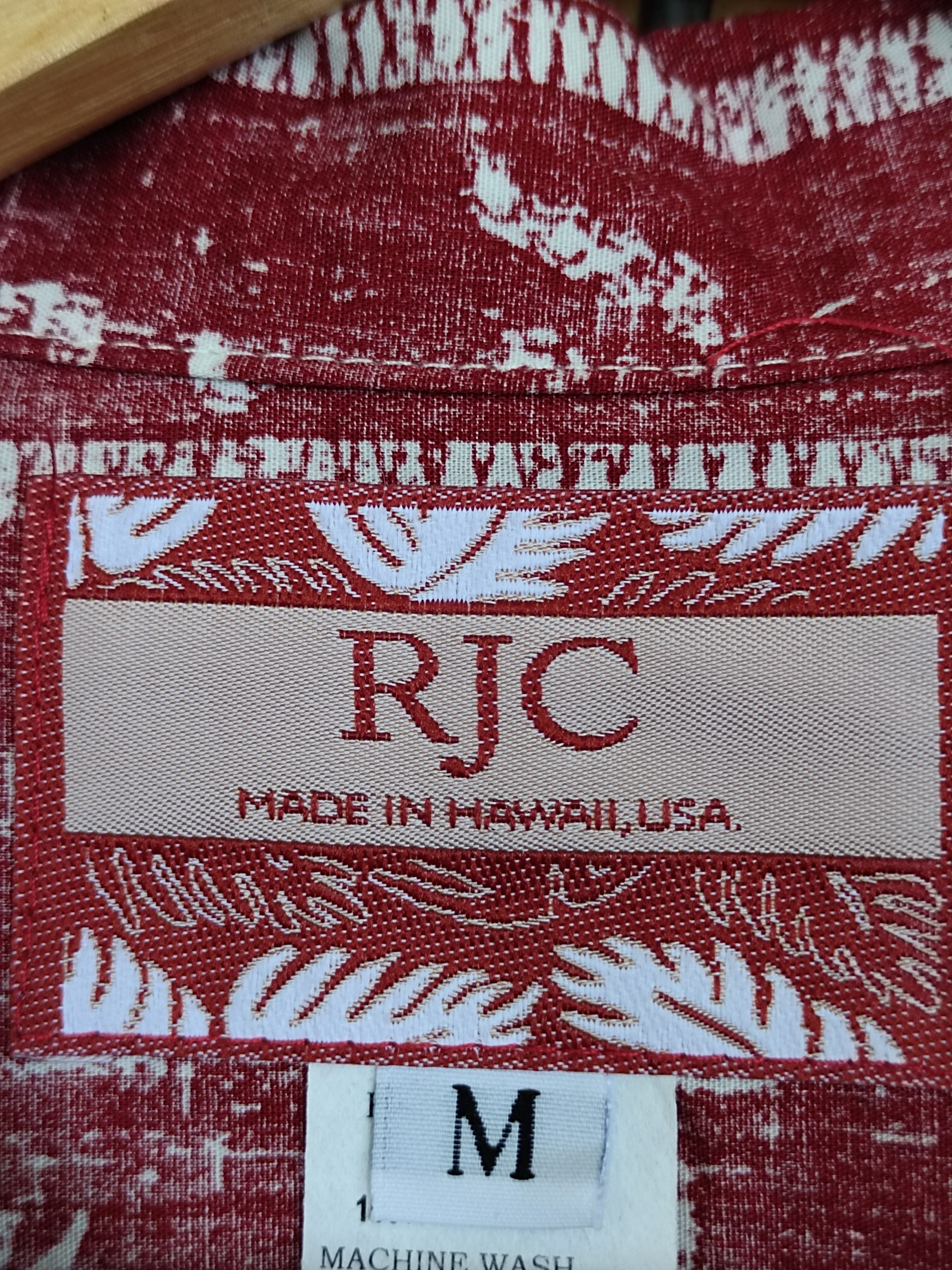 Vintage Vintage 80s RJC Reverse Print Hawaiian Shirt Size US M / EU 48-50 / 2 - 9 Thumbnail