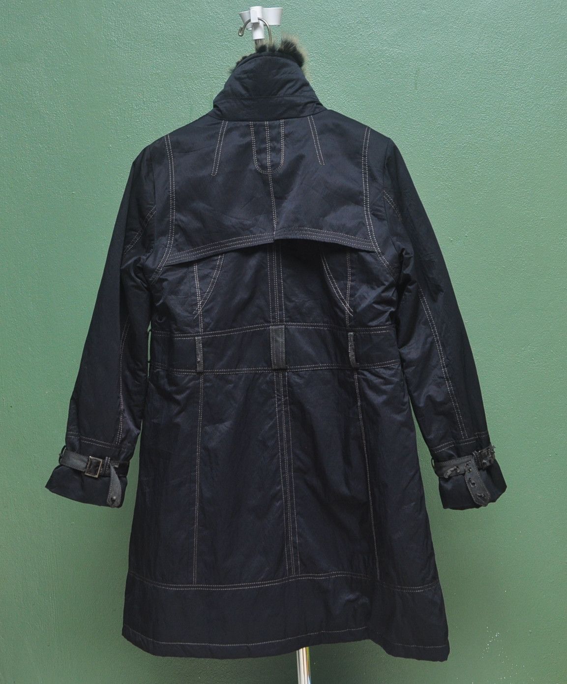 Japanese Brand Vintage Enrico Coveri Japanese Tokyo Fashion Long Coat Size M / US 6-8 / IT 42-44 - 2 Thumbnail