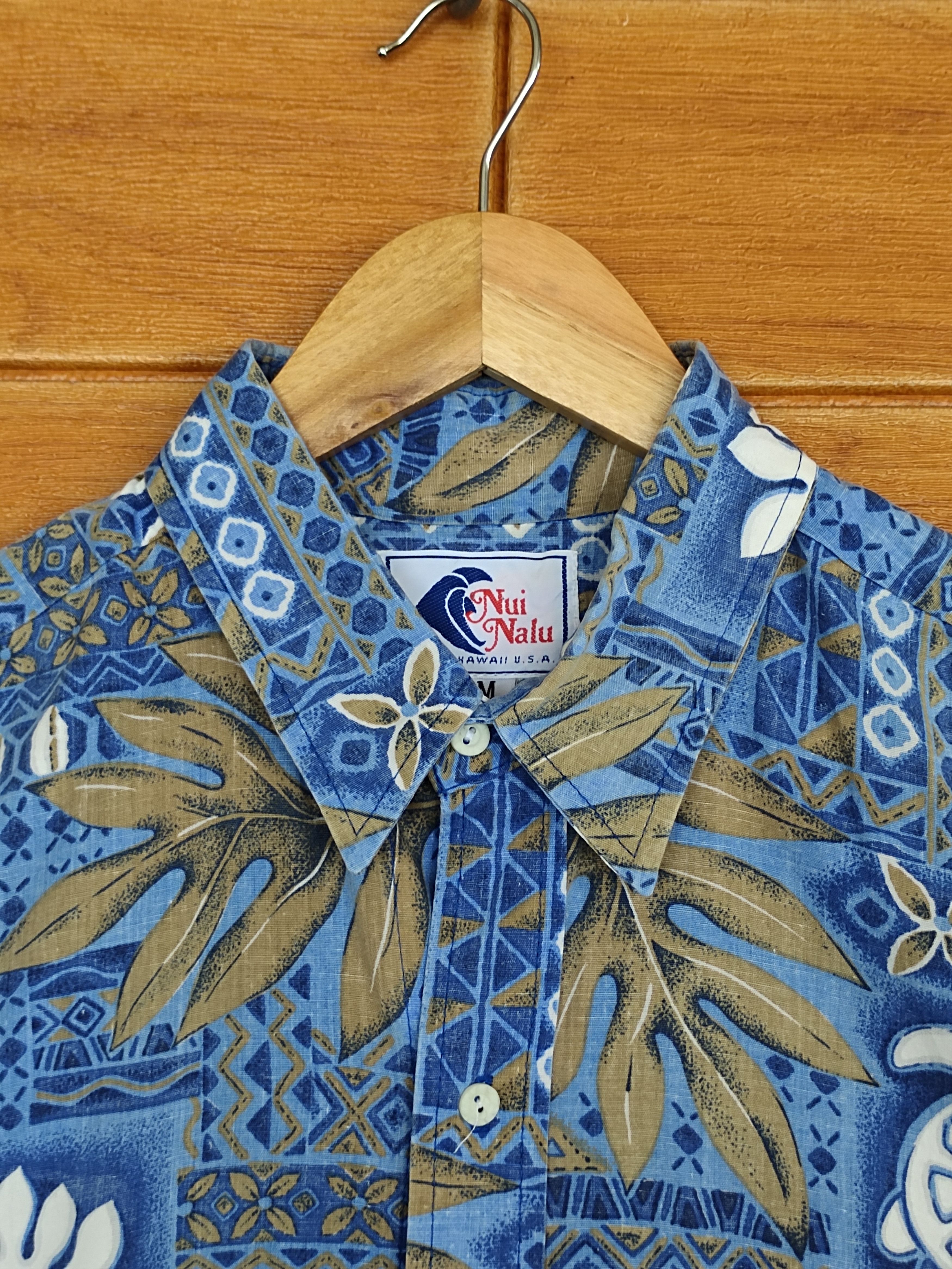 Vintage Vintage 80s Nui Nalu Reverse Print Hawaiian Shirt Size US M / EU 48-50 / 2 - 4 Thumbnail