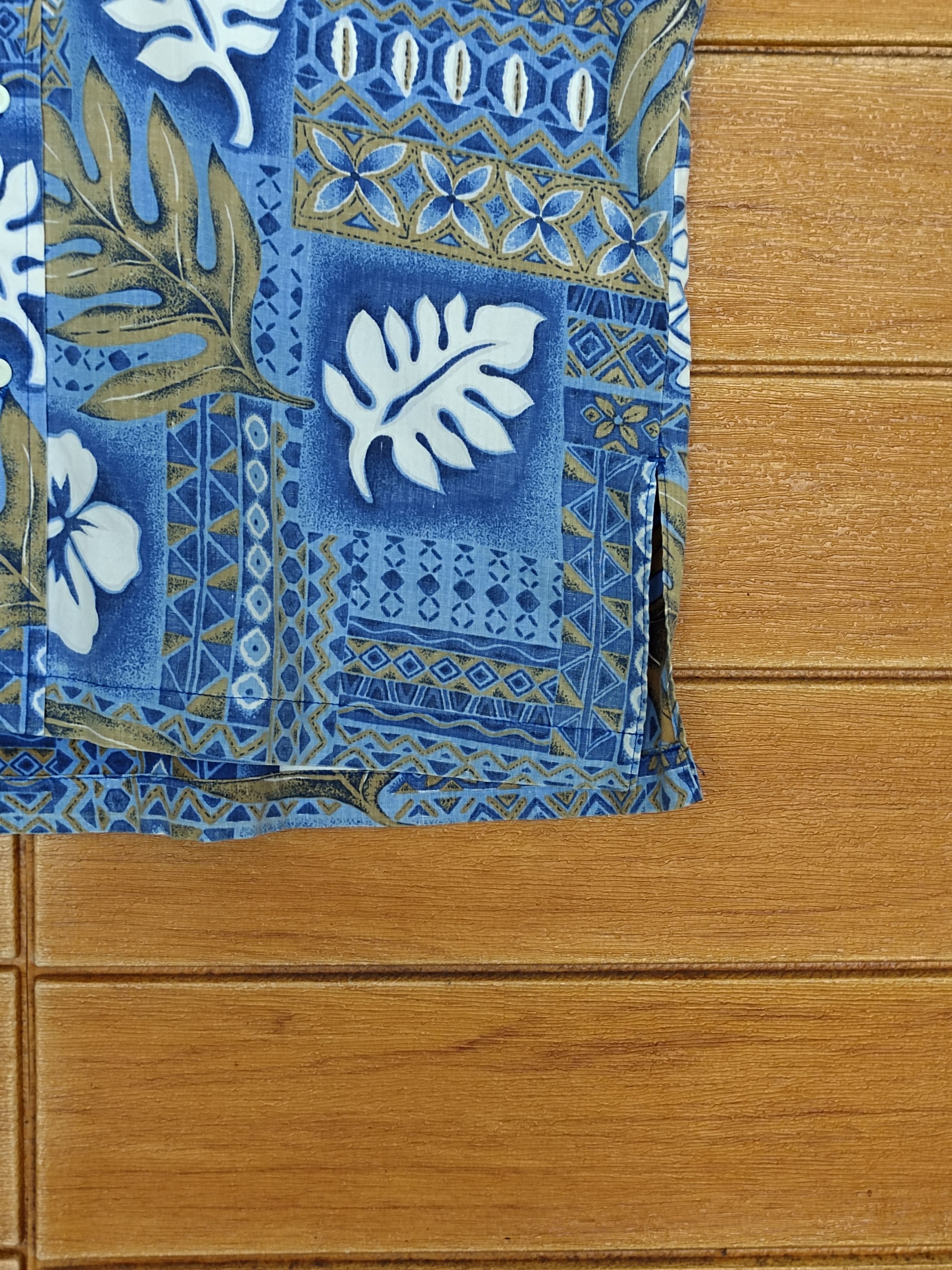 Vintage Vintage 80s Nui Nalu Reverse Print Hawaiian Shirt Size US M / EU 48-50 / 2 - 7 Thumbnail