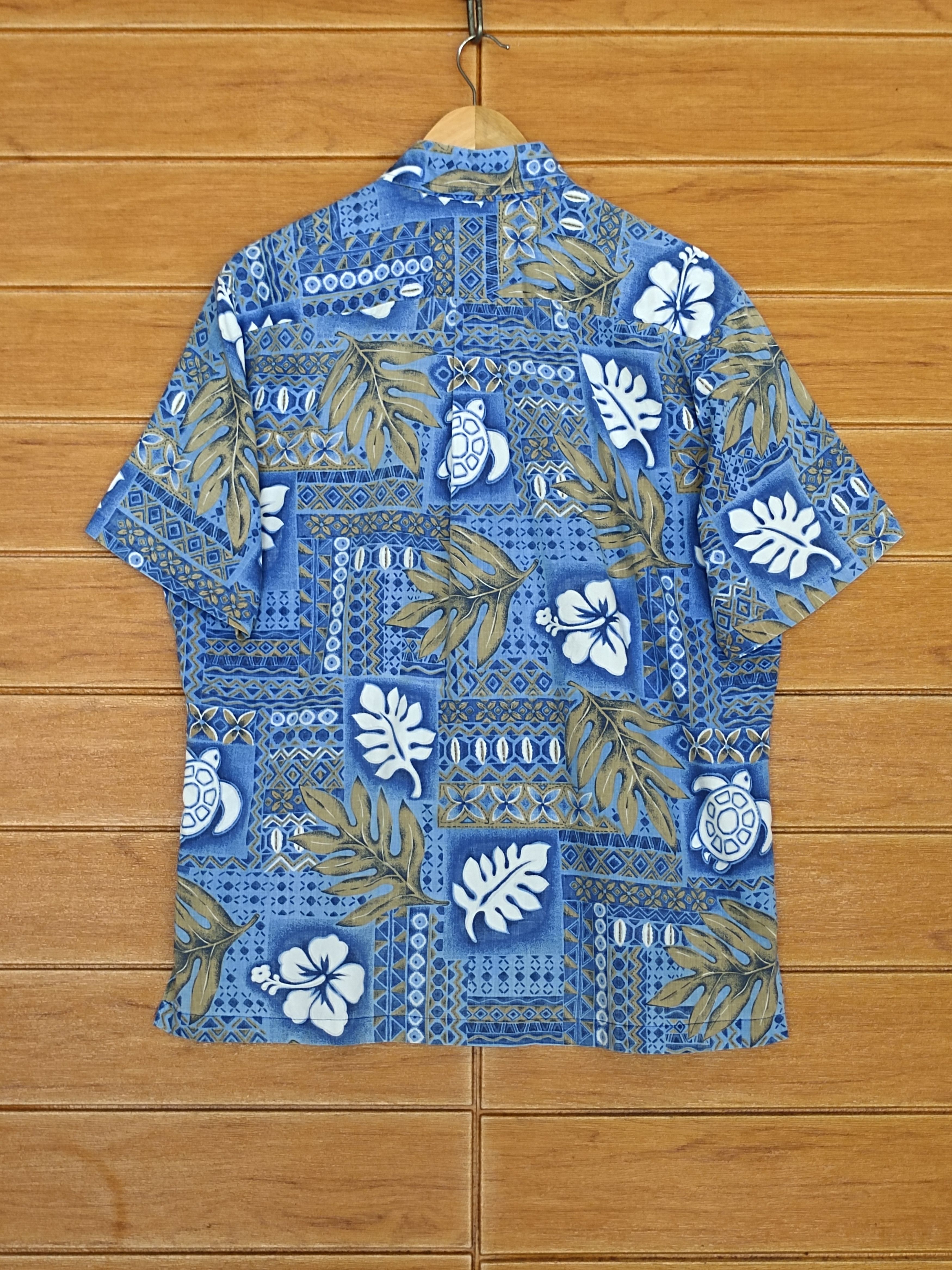 Vintage Vintage 80s Nui Nalu Reverse Print Hawaiian Shirt Size US M / EU 48-50 / 2 - 9 Thumbnail