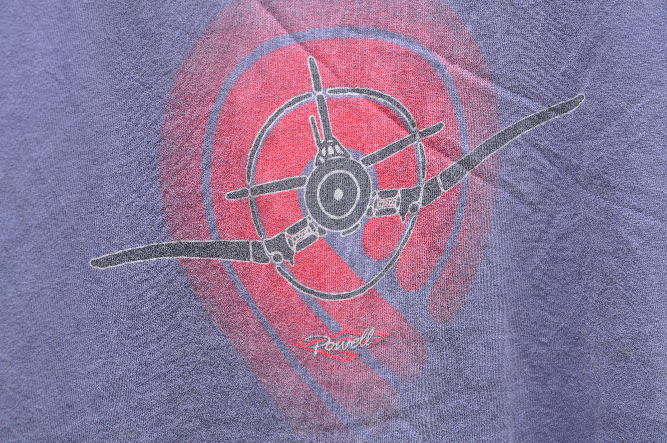 Designer Vintage Powell Skateboading Shirt Size US L / EU 52-54 / 3 - 4 Thumbnail