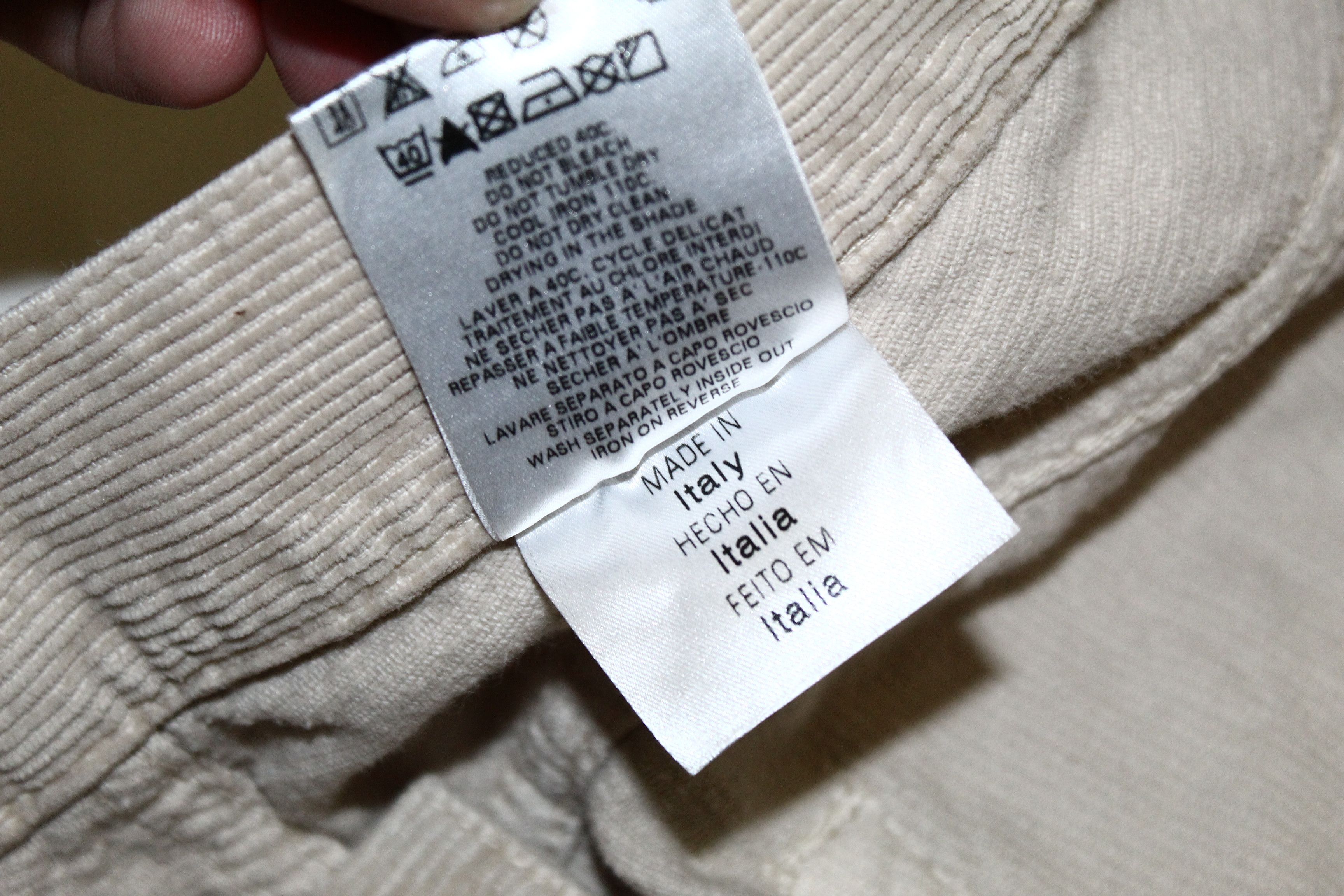 Alexander McQueen Alexander McQueen Corduroy Straight Denim Pants Size US 32 / EU 48 - 7 Thumbnail