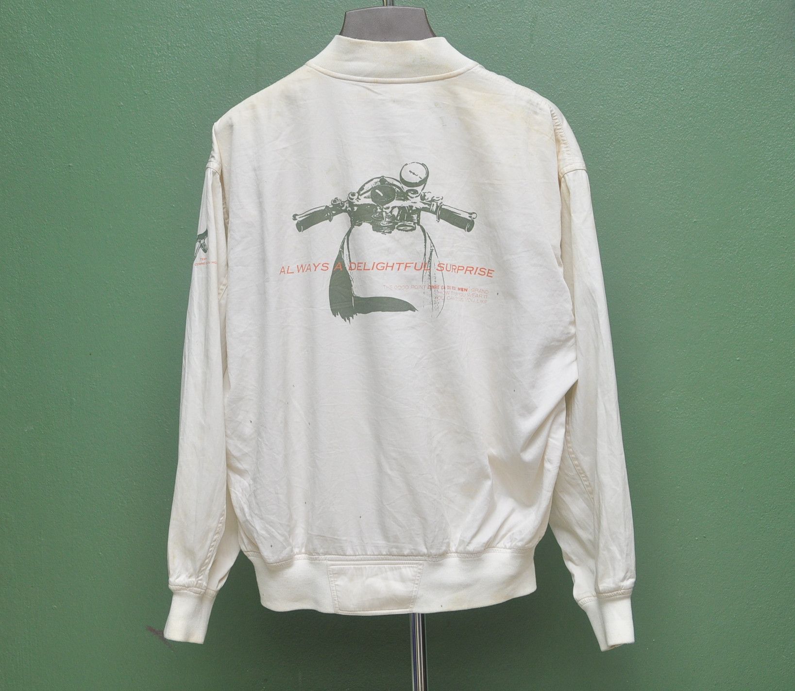 Designer Comme Ca Du Mode Motorcycle Sweater Size US XL / EU 56 / 4 - 1 Thumbnail
