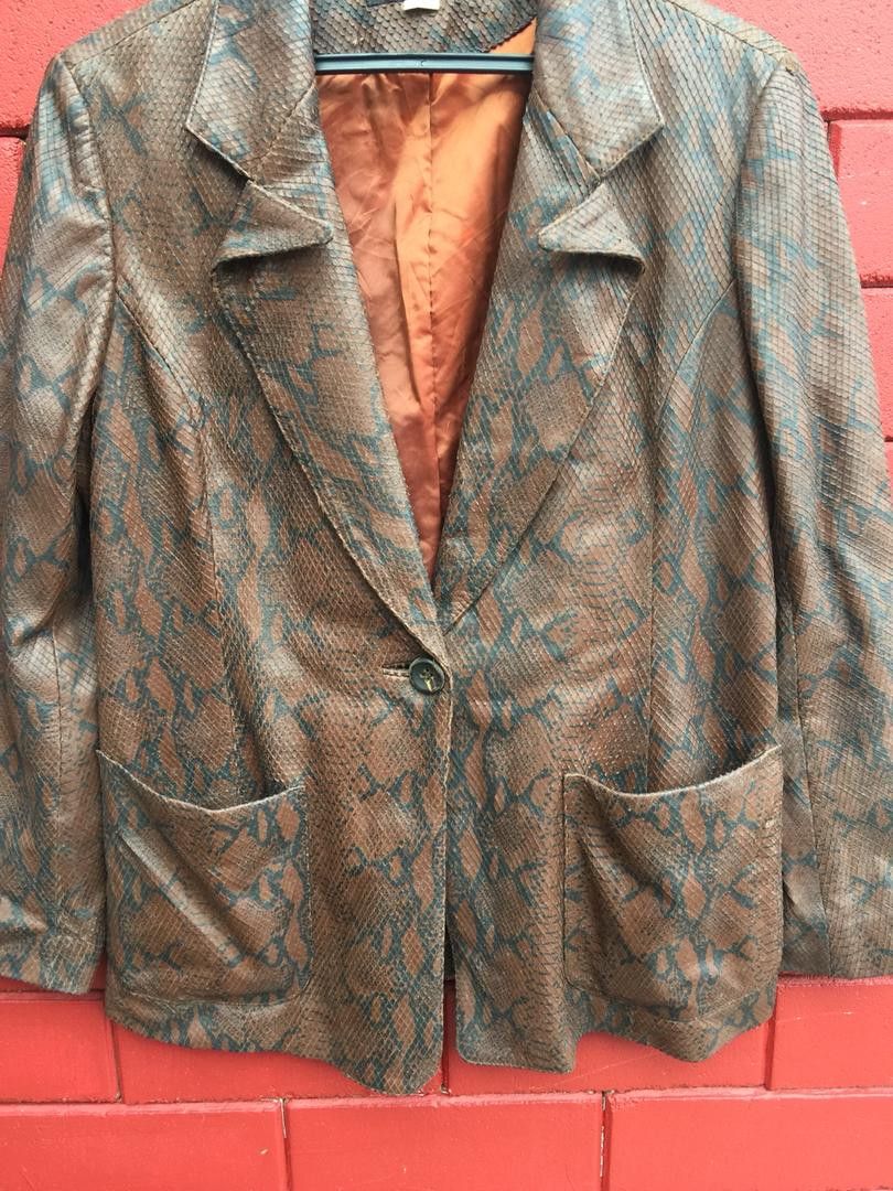 Designer × Japanese Brand Vintage Krisga Python Designer Japanese Fashion Style Size US M / EU 48-50 / 2 - 6 Thumbnail