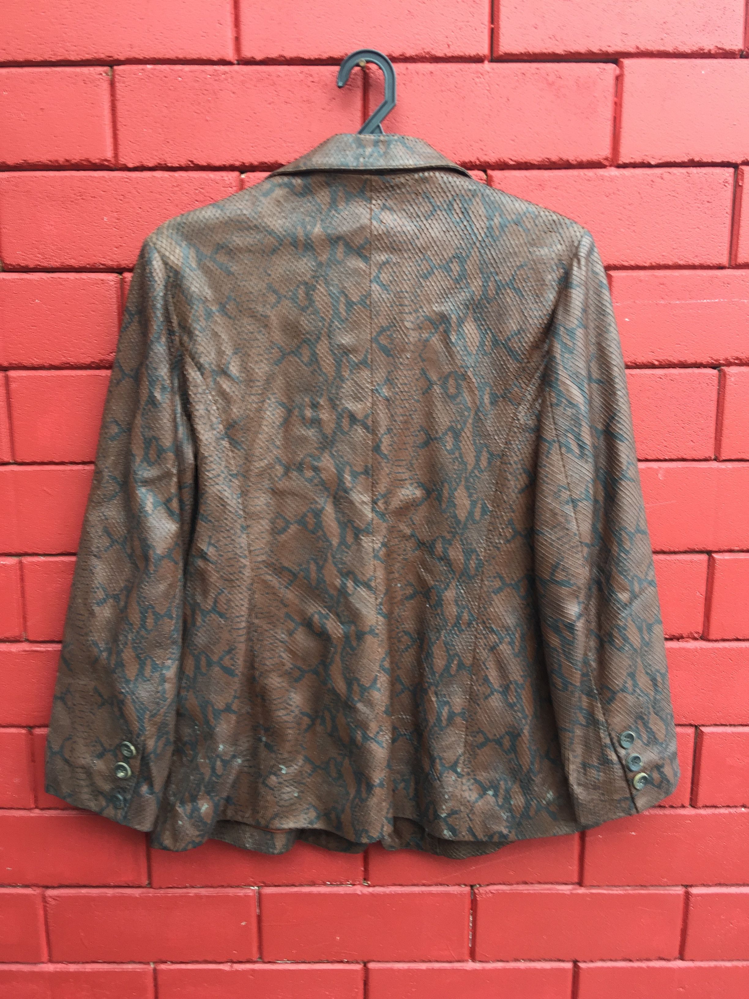 Designer × Japanese Brand Vintage Krisga Python Designer Japanese Fashion Style Size US M / EU 48-50 / 2 - 4 Thumbnail