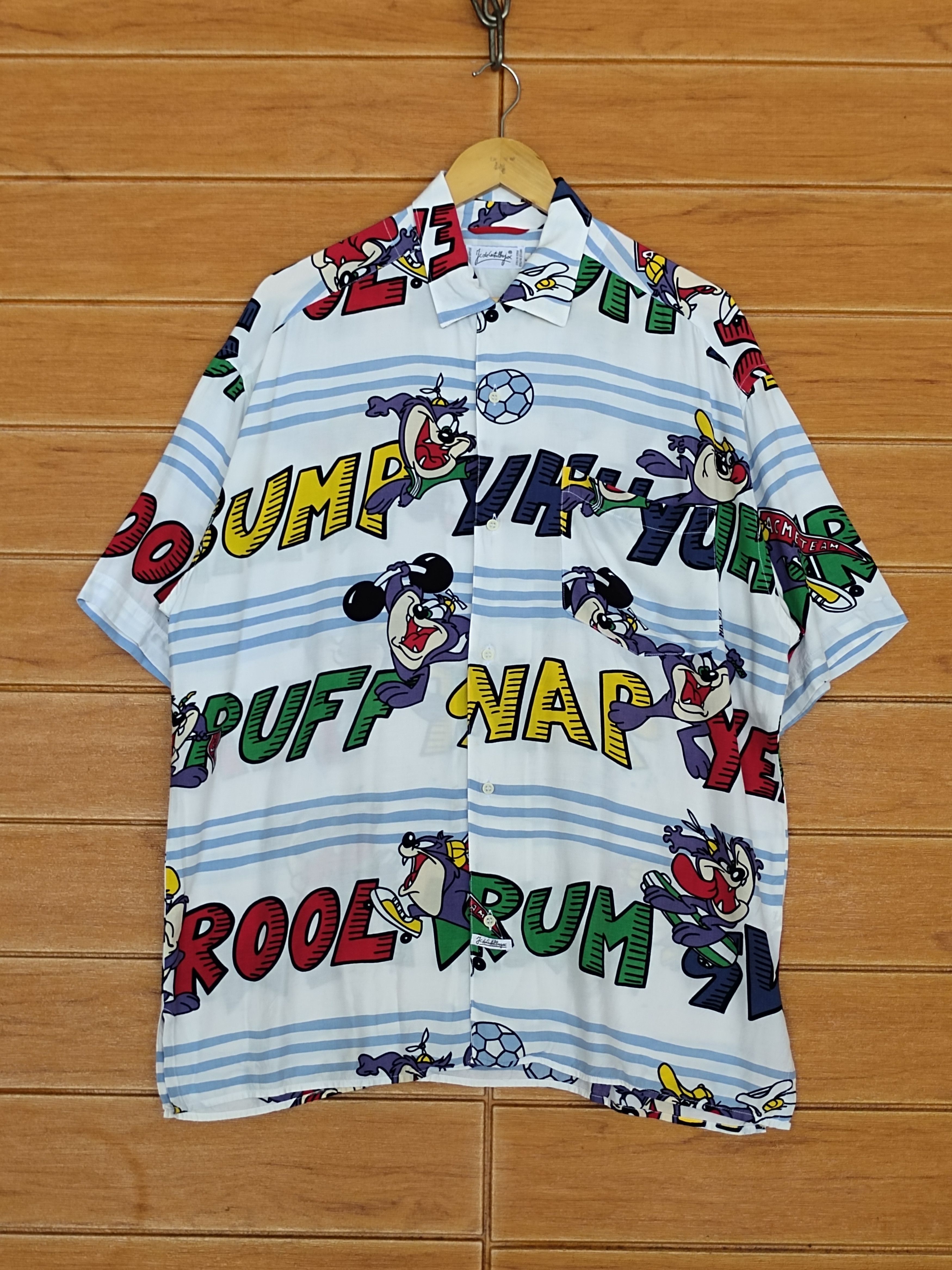 80s JC de Castelbajac Viscose PrintShirt