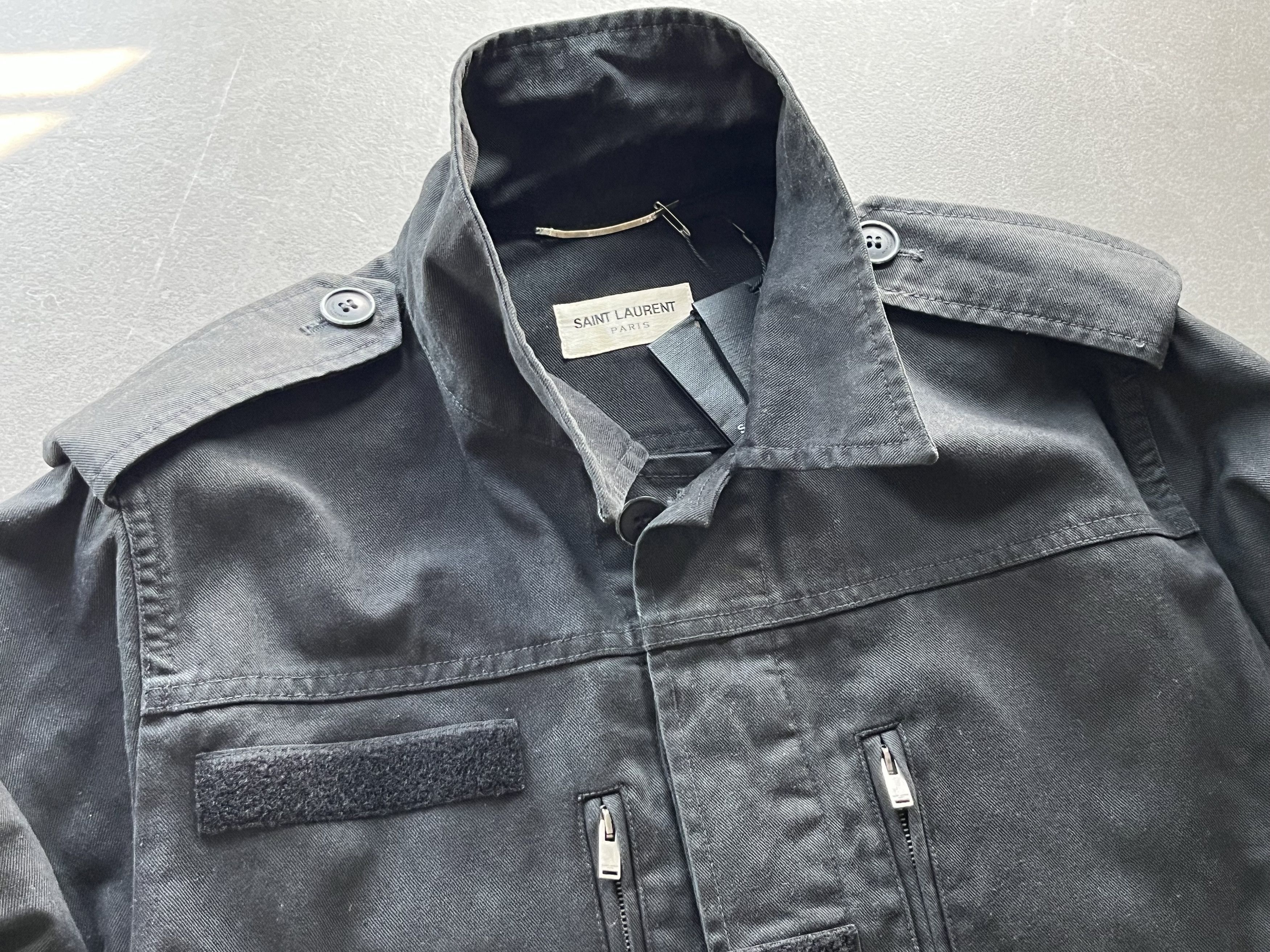 Saint Laurent Paris Saint Laurent Paris Vintage style Military Men M65 Jacket 42 Size US XS / EU 42 / 0 - 7 Thumbnail