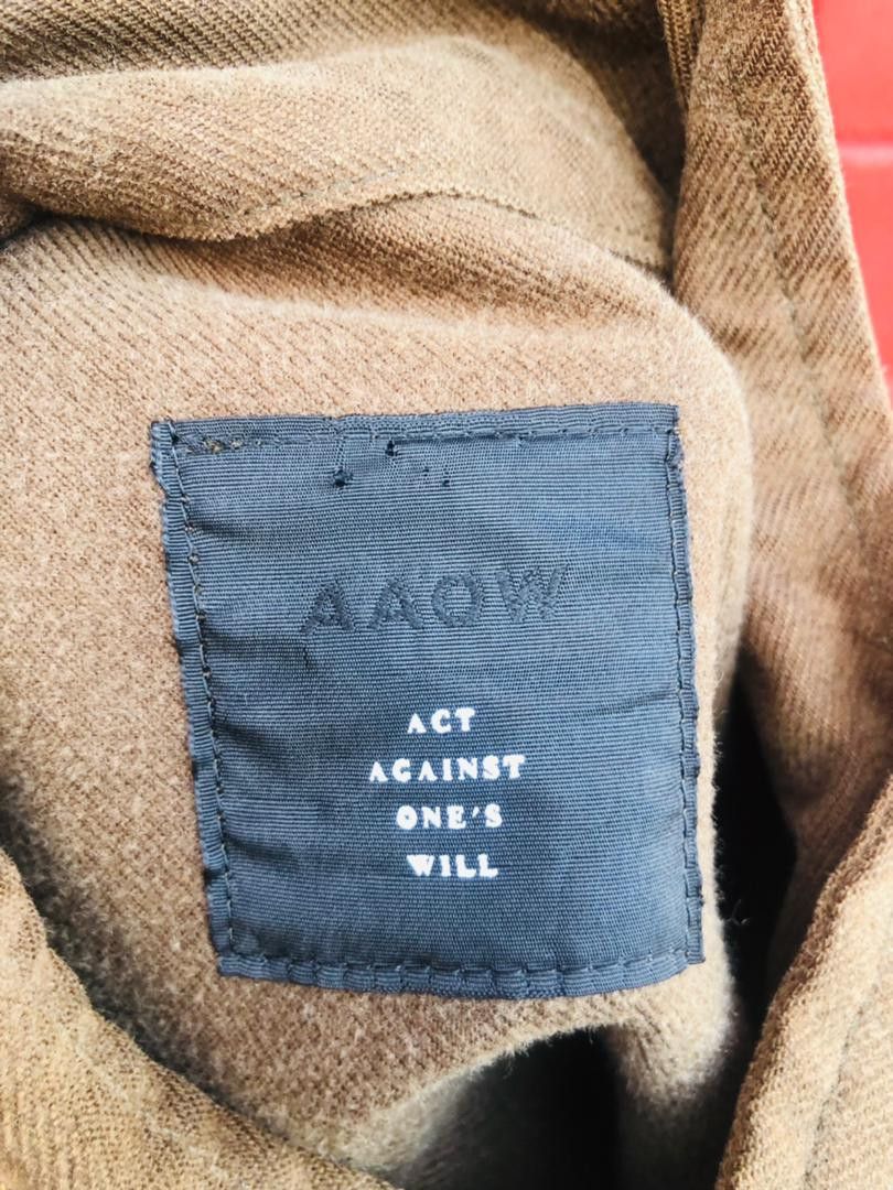 Japanese Brand Vtg Act Again One's Will AAOW Japan Design Travis Scott Size US M / EU 48-50 / 2 - 6 Thumbnail