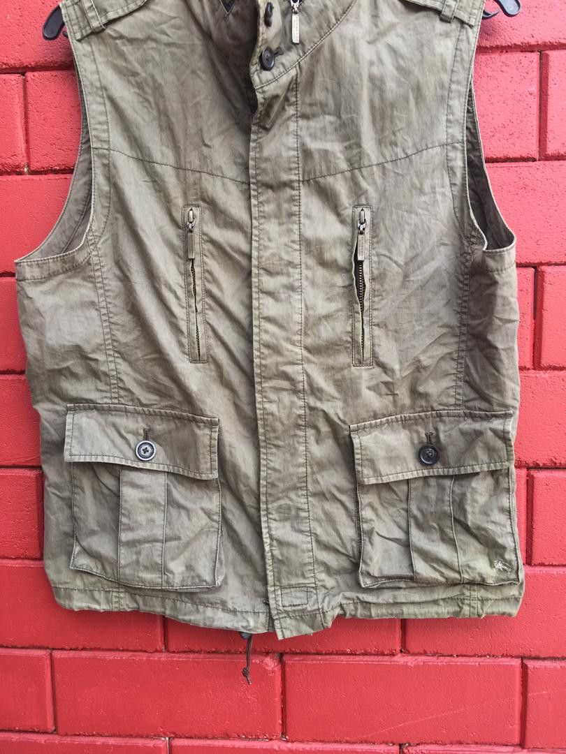 Burberry × Japanese Brand Vintage Burberry Pocket Vest Travis Scott Fashion Style Size US M / EU 48-50 / 2 - 4 Thumbnail