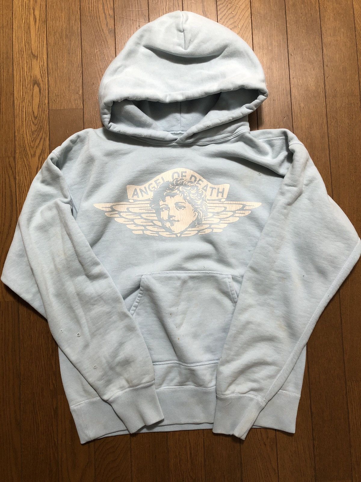 READYMADE Saint Michael Angel of Death Hoodie | Grailed