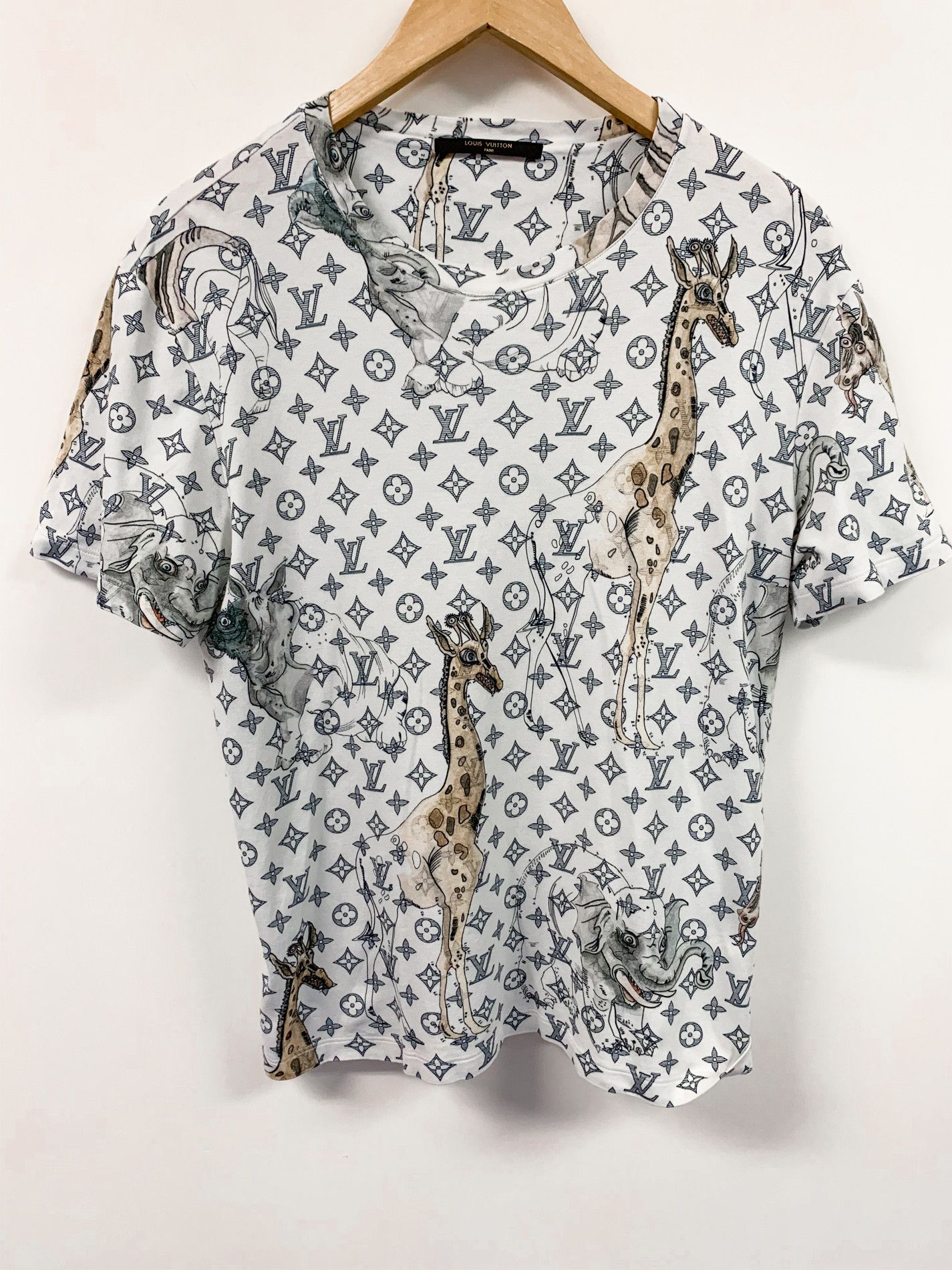 Louis Vuitton x Chapman Brothers Monogram Animals Tee